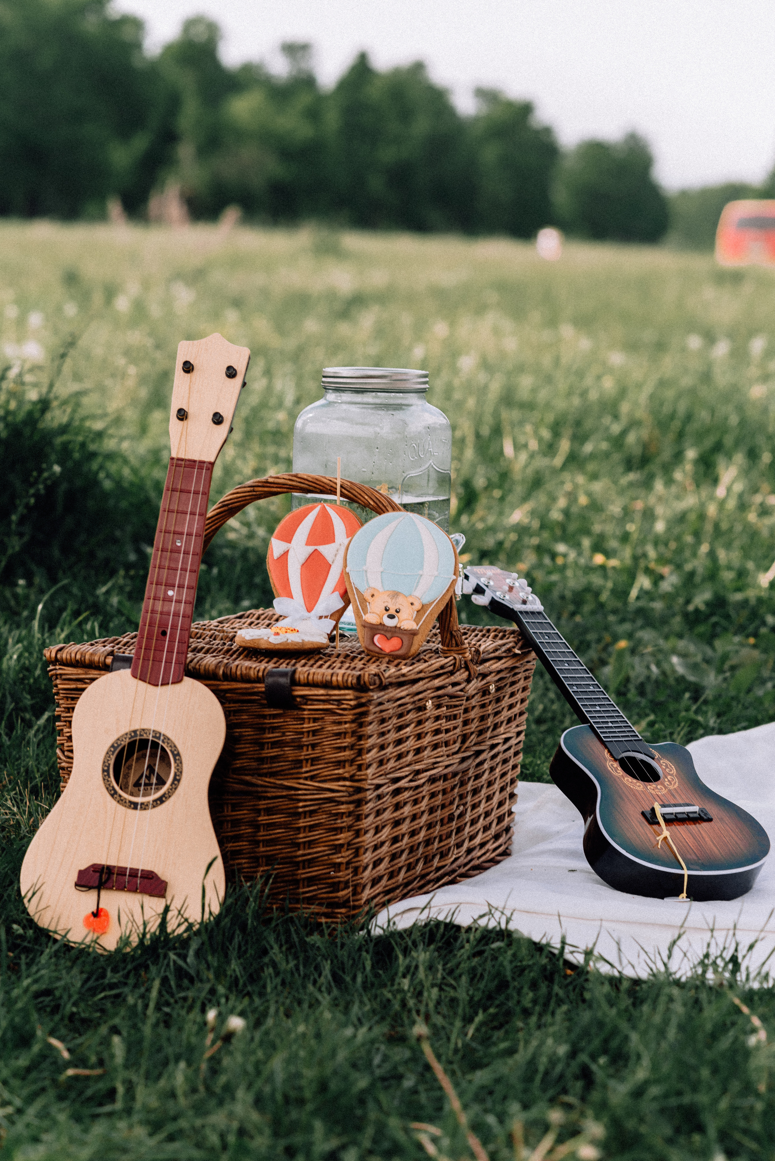 Полёт на воздушном шаре. Приключения Майи и Евы. Детский и семейный фотограф Катерина Мишина