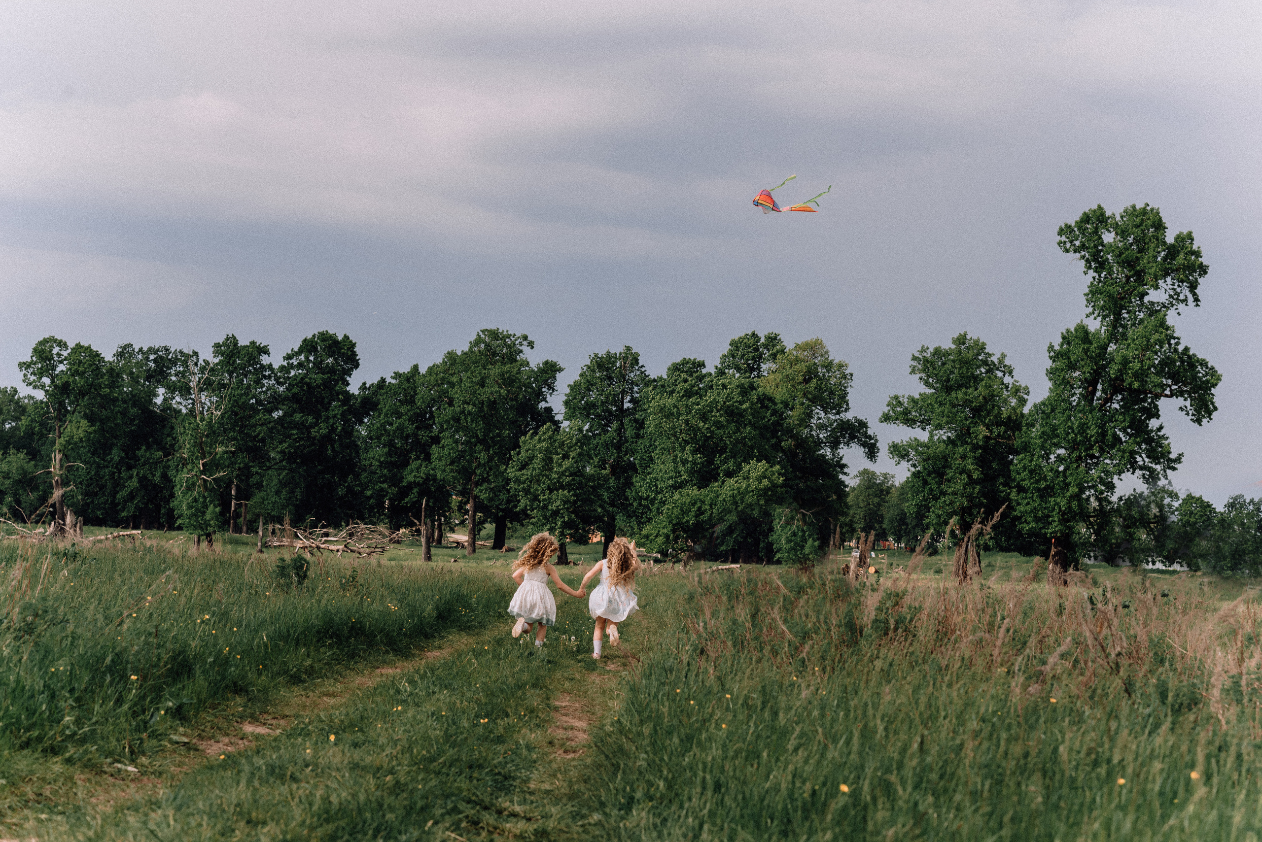 Полёт на воздушном шаре. Приключения Майи и Евы. Детский и семейный фотограф Катерина Мишина
