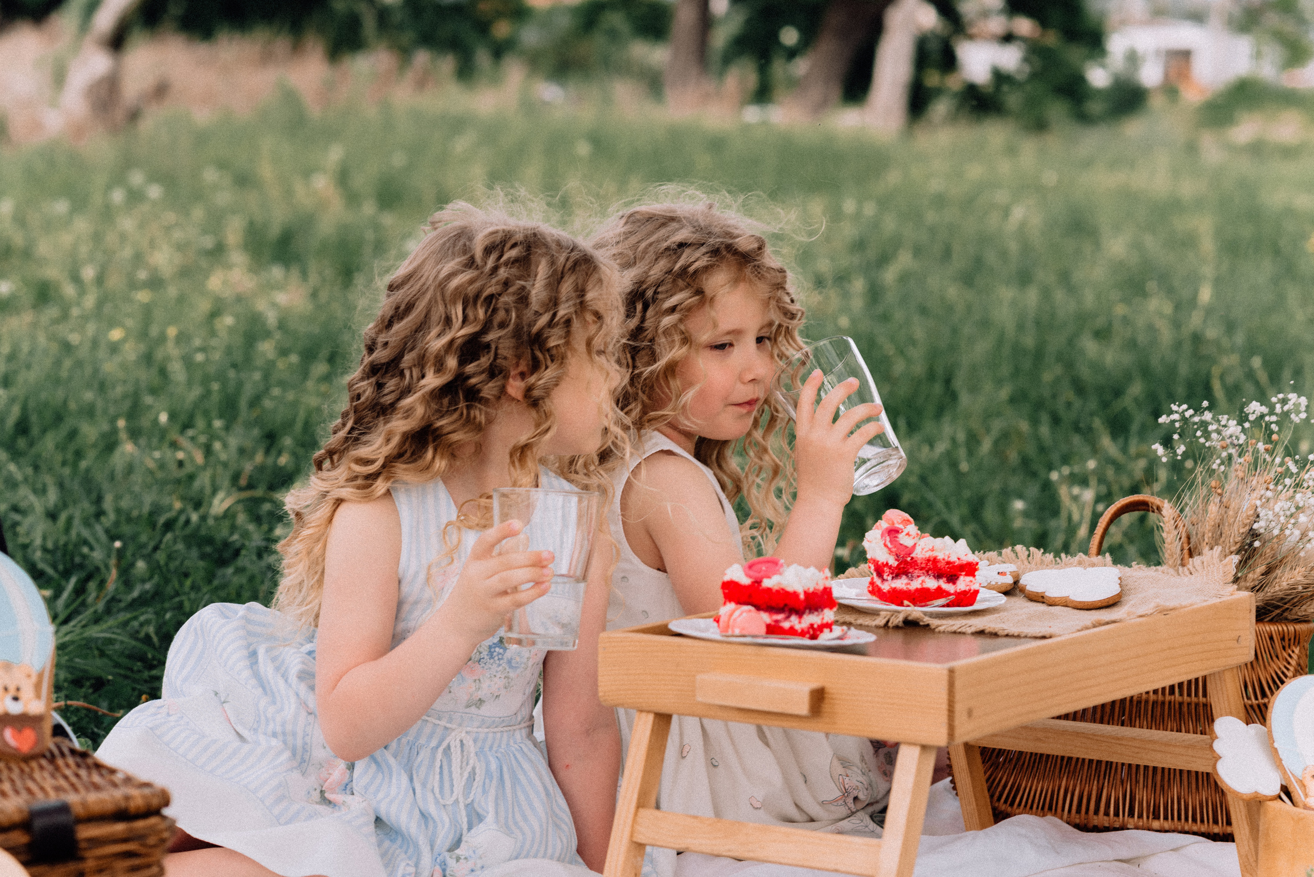 Полёт на воздушном шаре. Приключения Майи и Евы. Детский и семейный фотограф Катерина Мишина