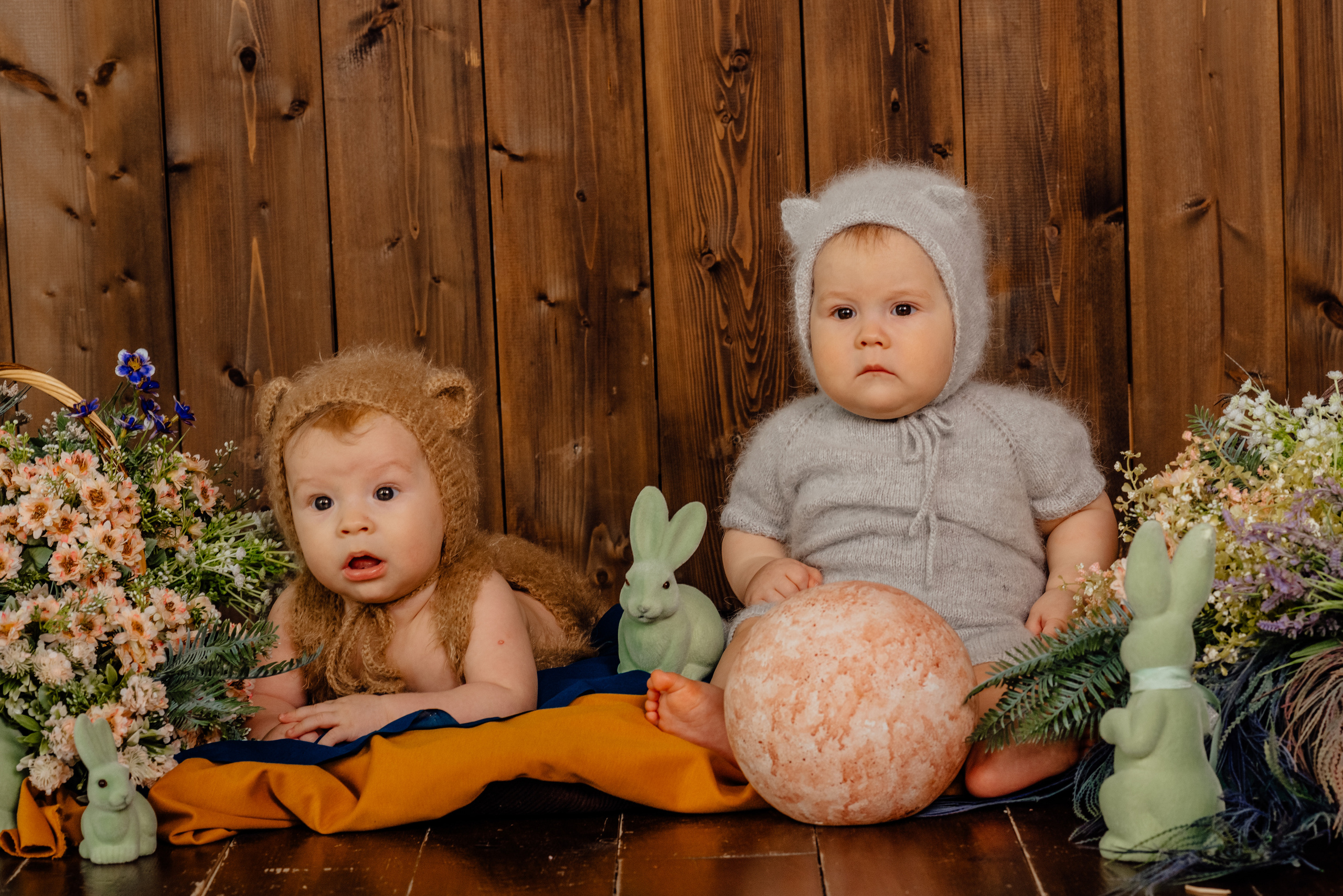 ПАСХА 2022. Дзержинск. Студия Лофт. Саша и Миша. Детский и семейный фотограф Катерина Мишина