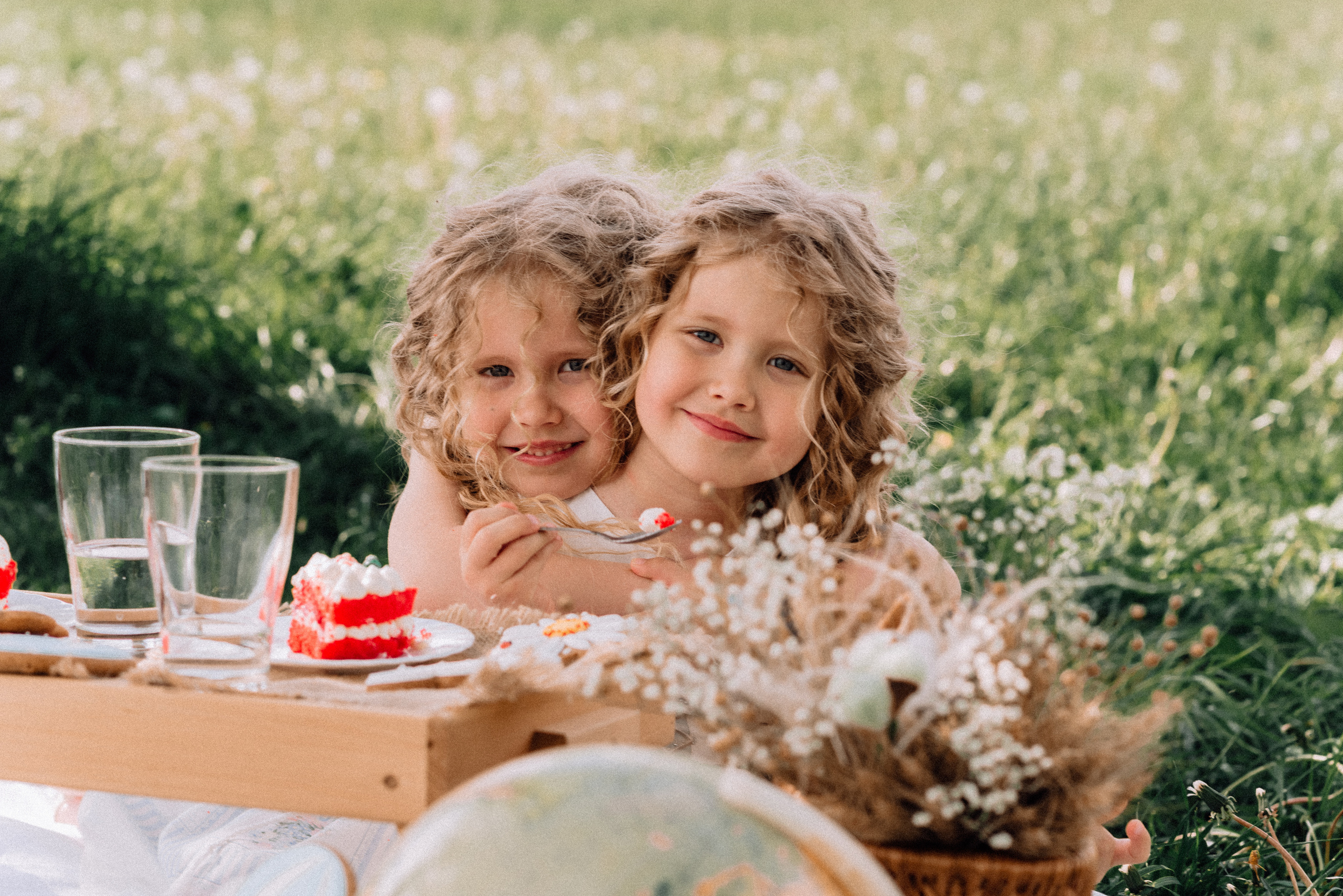 Полёт на воздушном шаре. Приключения Майи и Евы. Детский и семейный фотограф Катерина Мишина