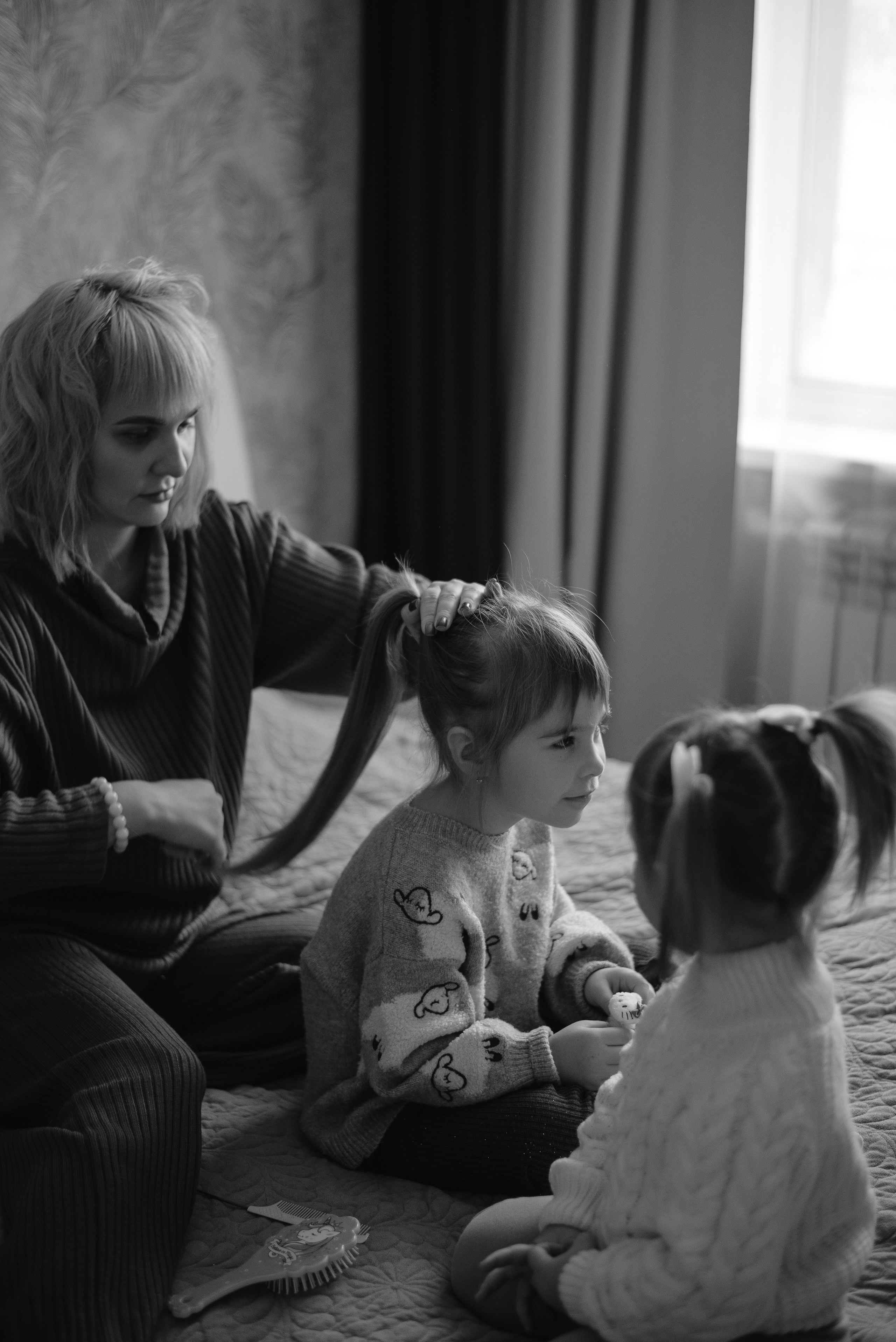 Ира, Вика и Софа. Ирина Метелица фотограф на Шикотане