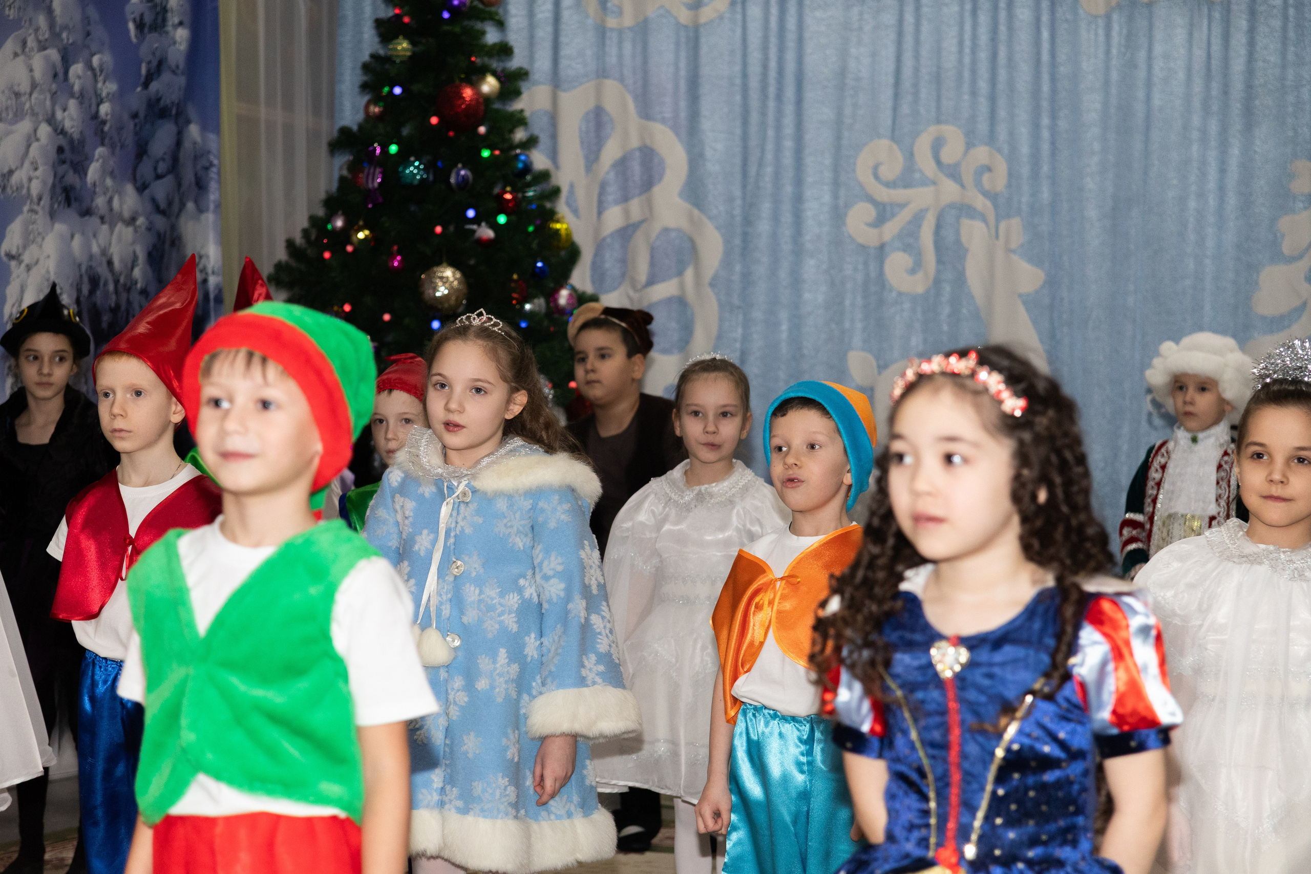 Новогодний утренник подготовительной группы. Индивидуальный и свадебный фотограф в Москве, Электростали и Туле Кадейкина Екатерина