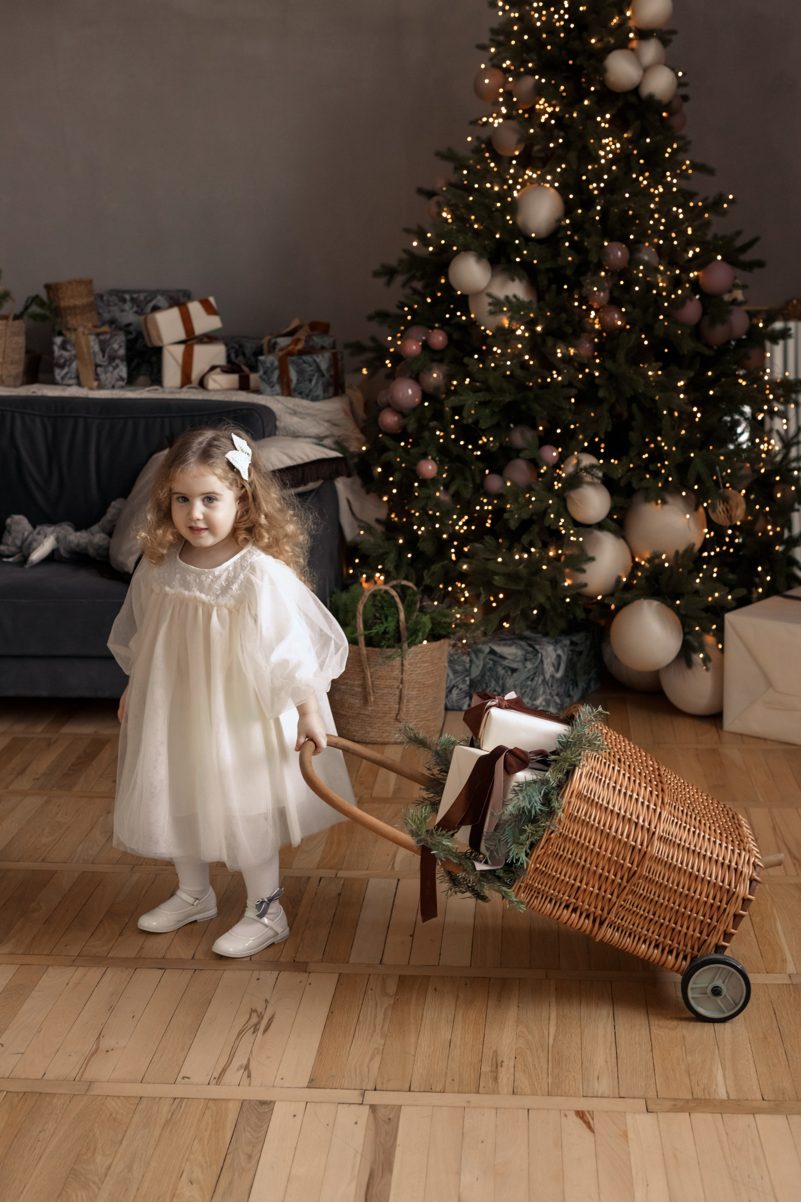 Папа, мама и две доченьки. Семейный и детский фотограф в Краснодаре Элона Литвинова