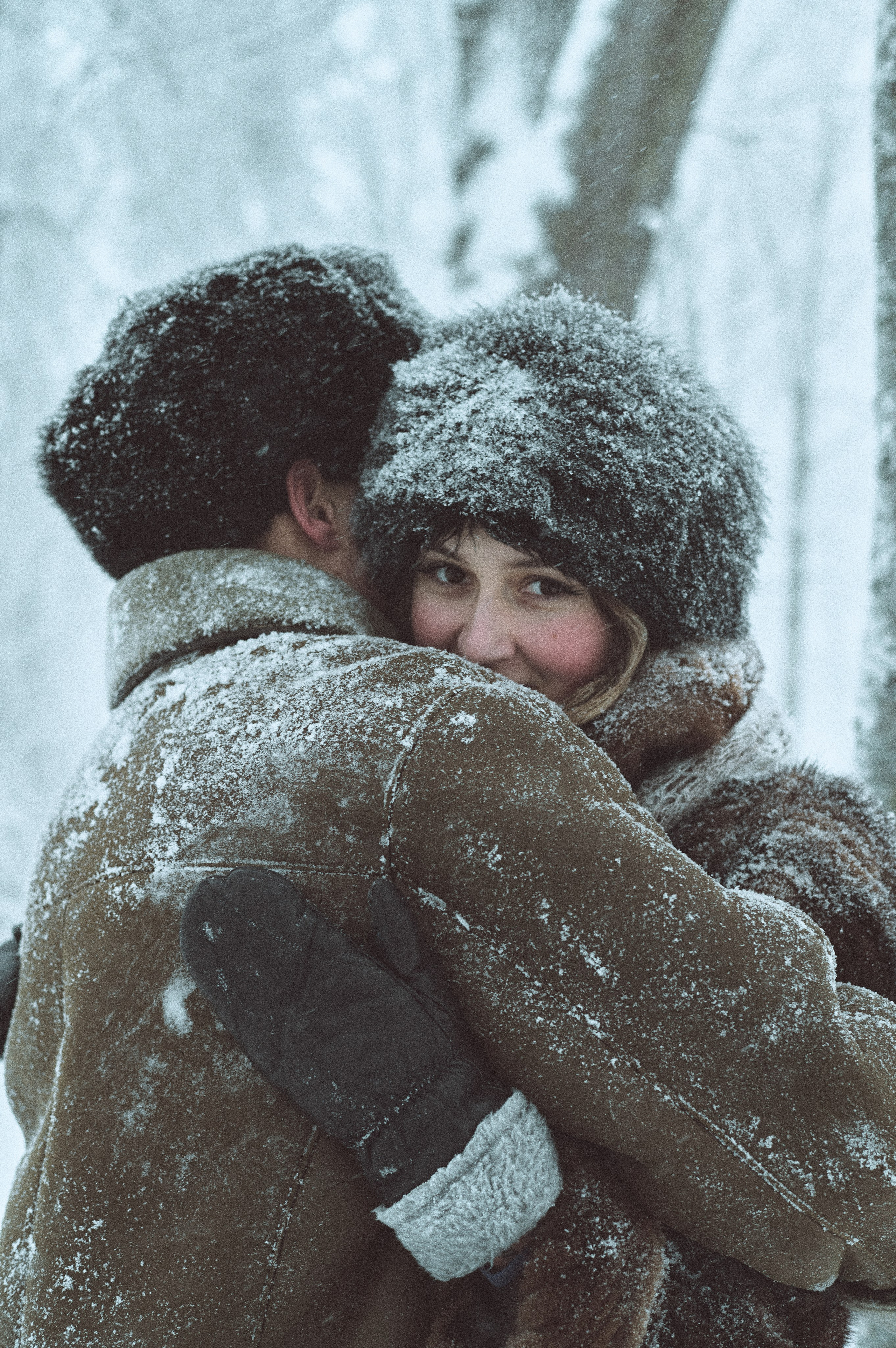 Арина и Кирилл. Вьюга. Женский фотограф в Череповце Даша Акулич