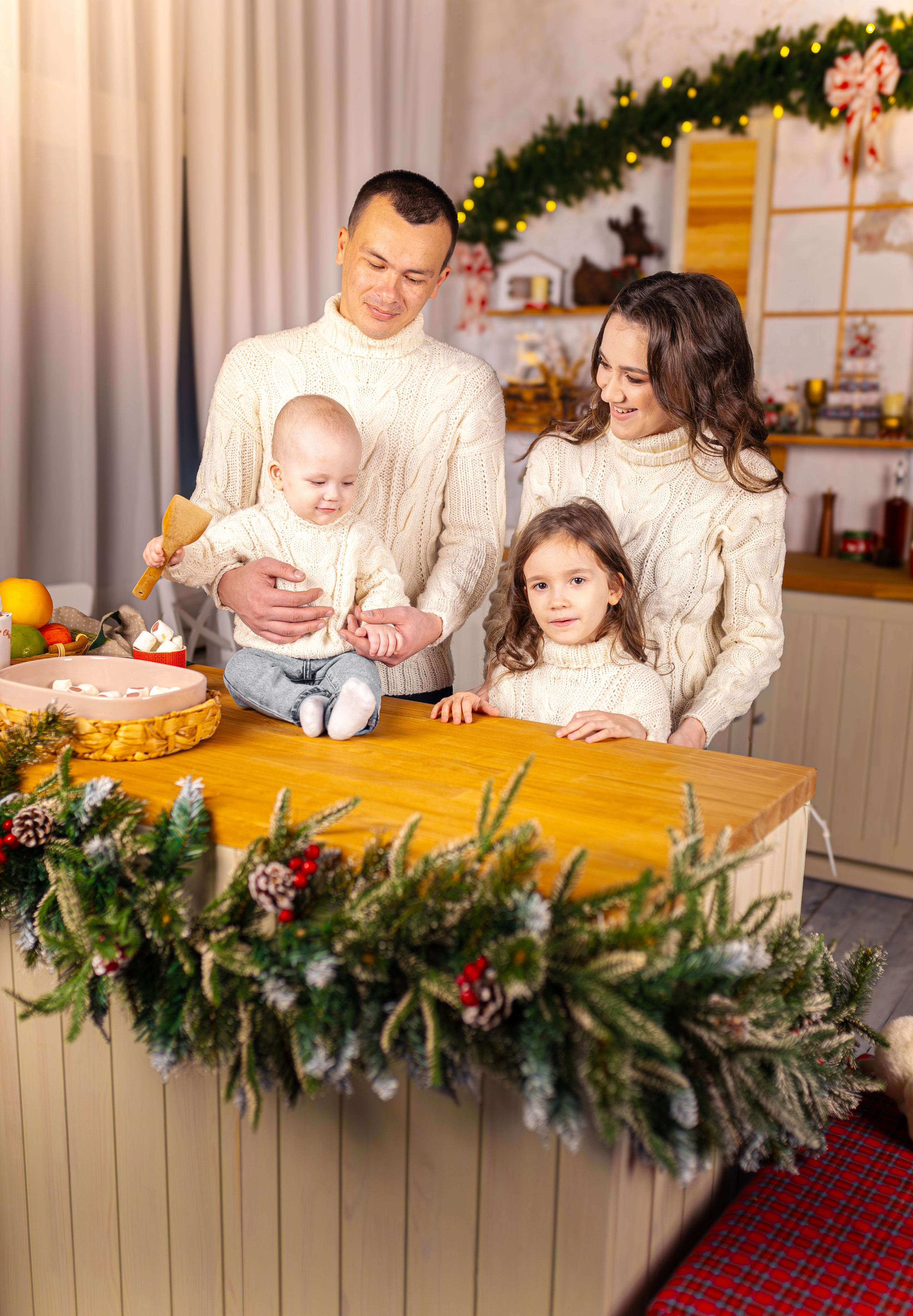 Новогодняя семейная. Фотограф в Казани Кристина Цыганова
