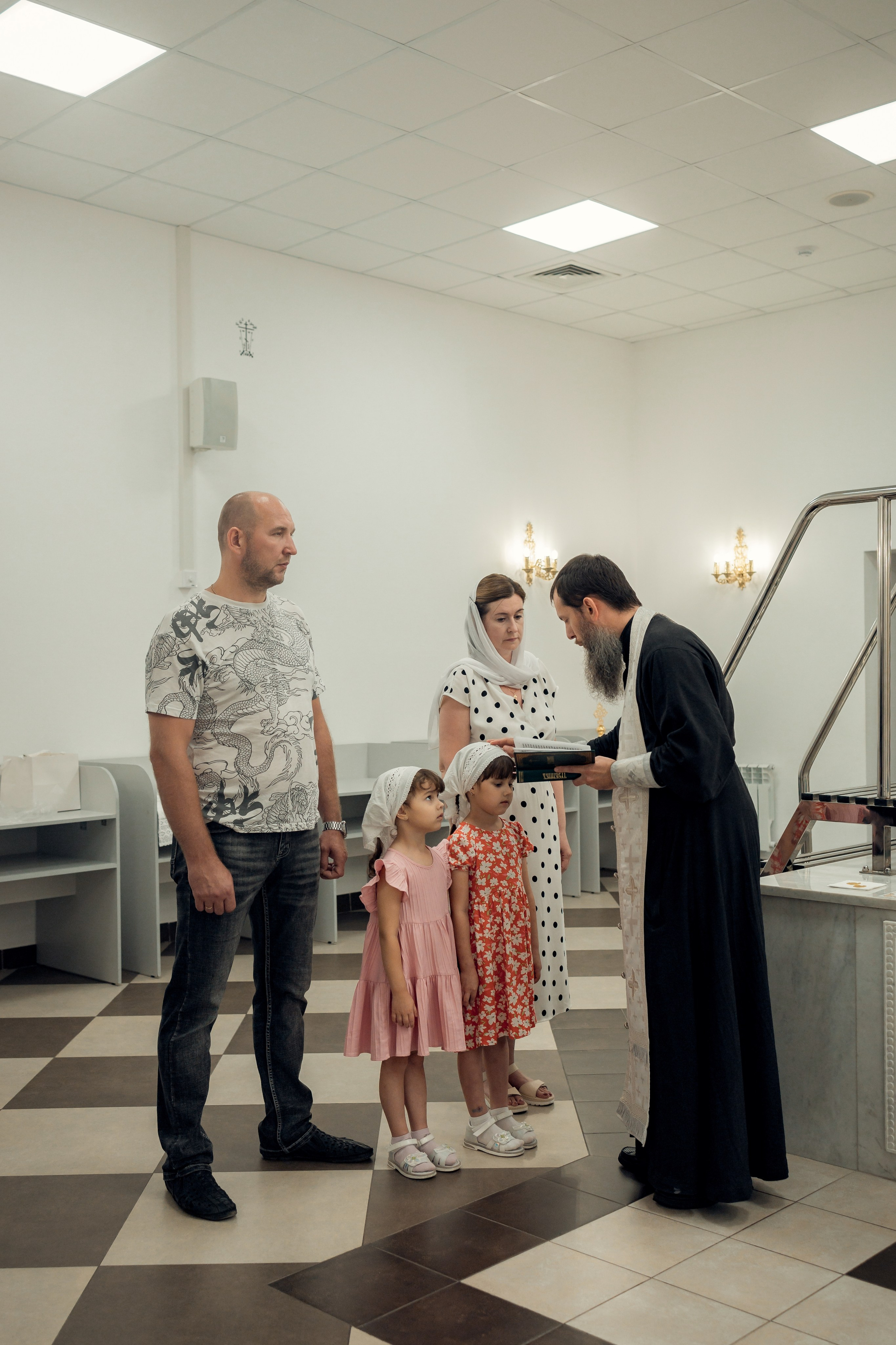 Крещение Татьяны и Анастасии. Photograph Svetlana Volkova