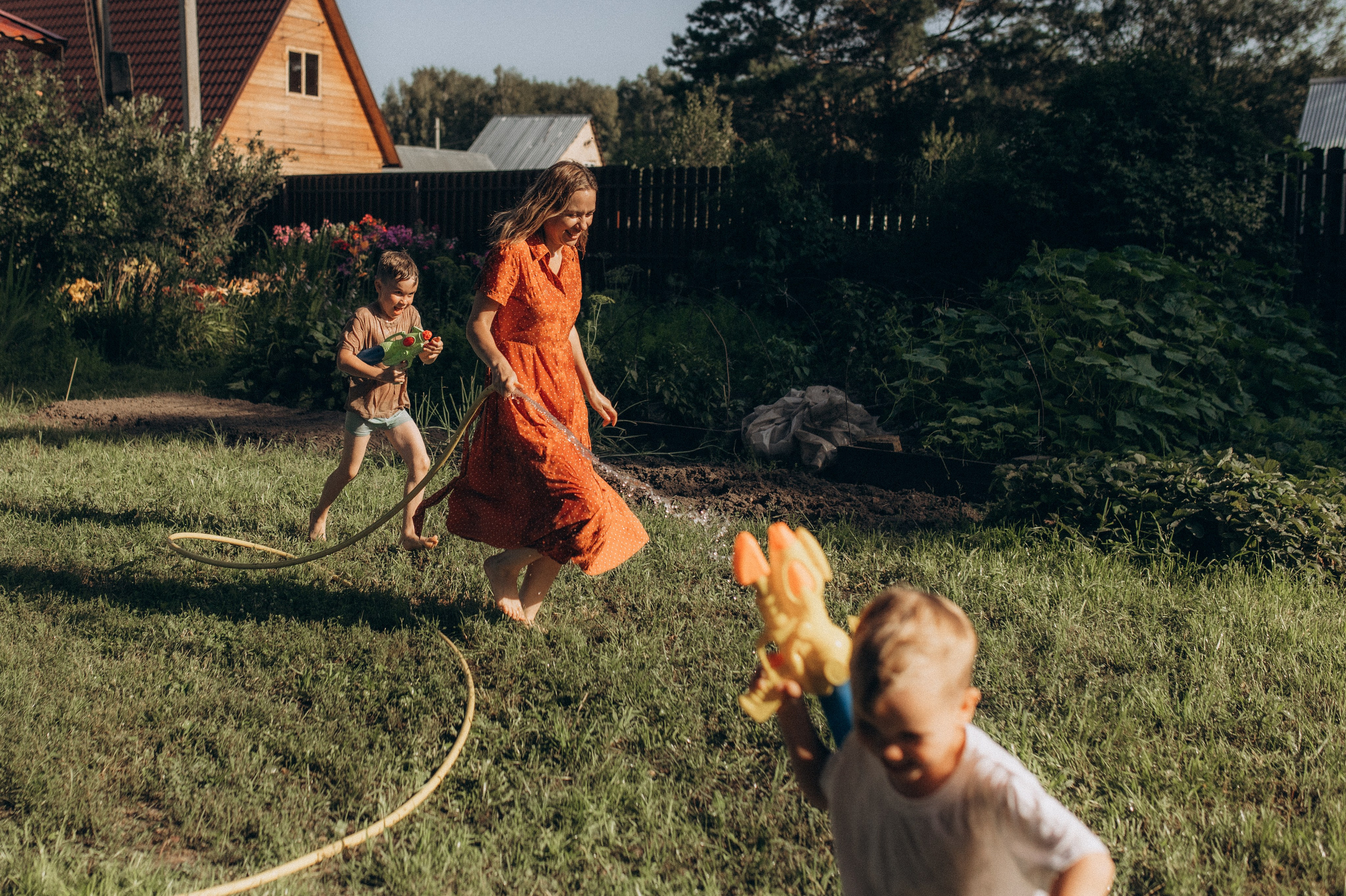 Дачная история. Семейный фотограф lifestyle в Новосибирске Елена Шпилевая