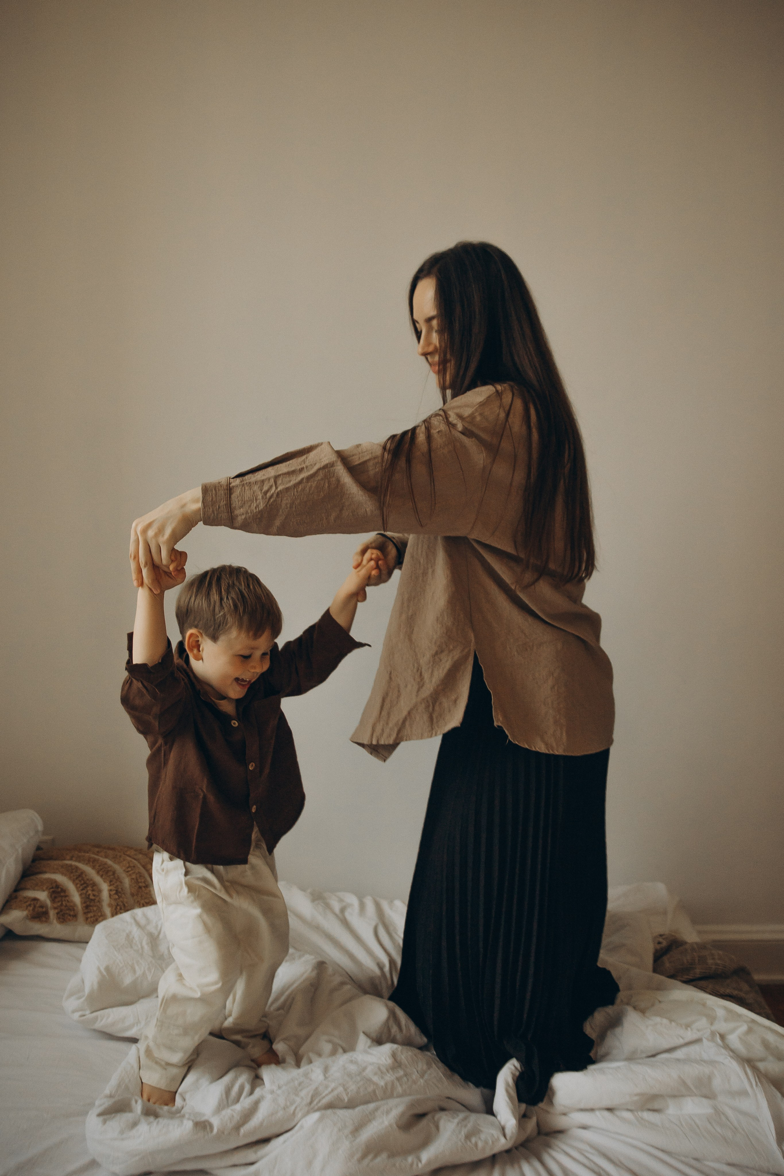 Фотосессия мама и сын. Семейный фотограф в Москве и Королеве Евгения Баукова