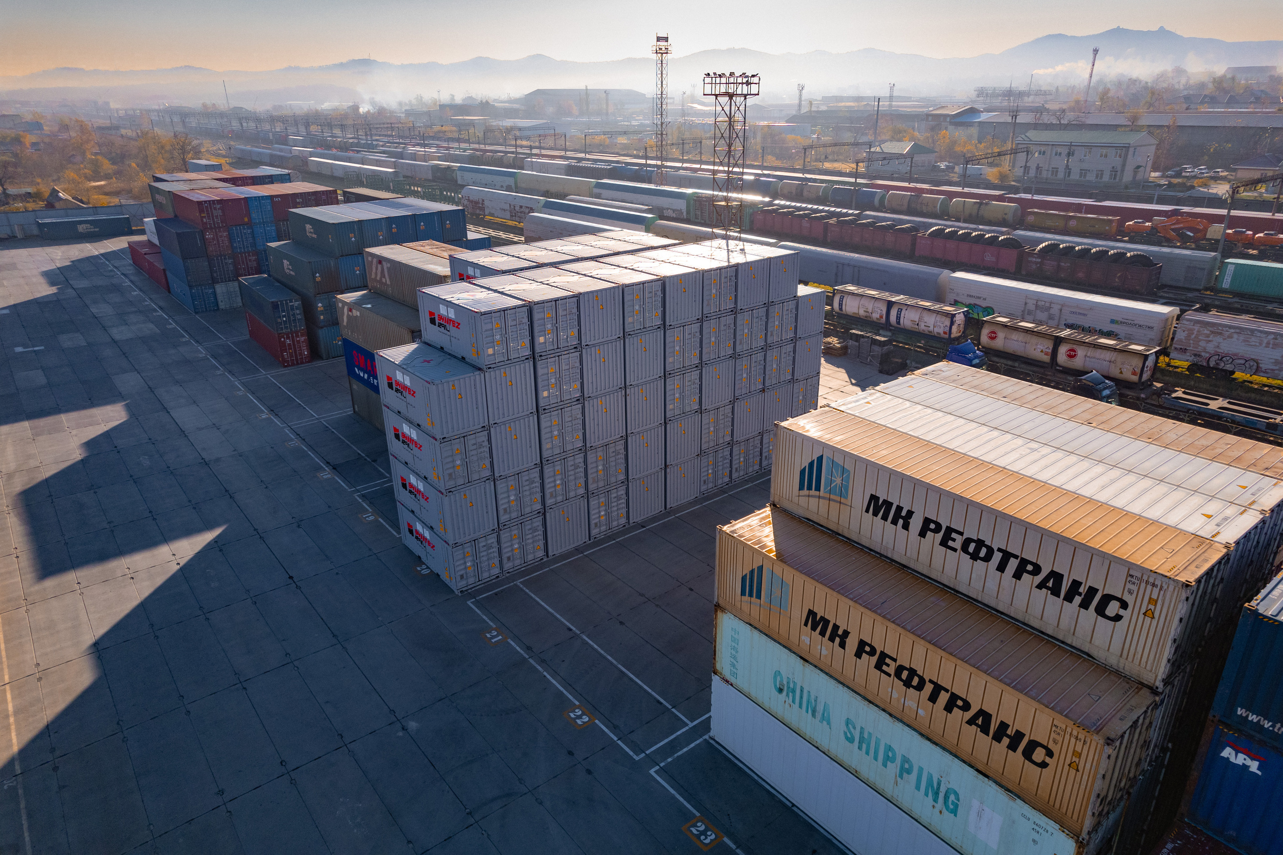 Съёмка для железнодорожного терминального комплекса. Фотограф во Владивостоке Антон Блохин