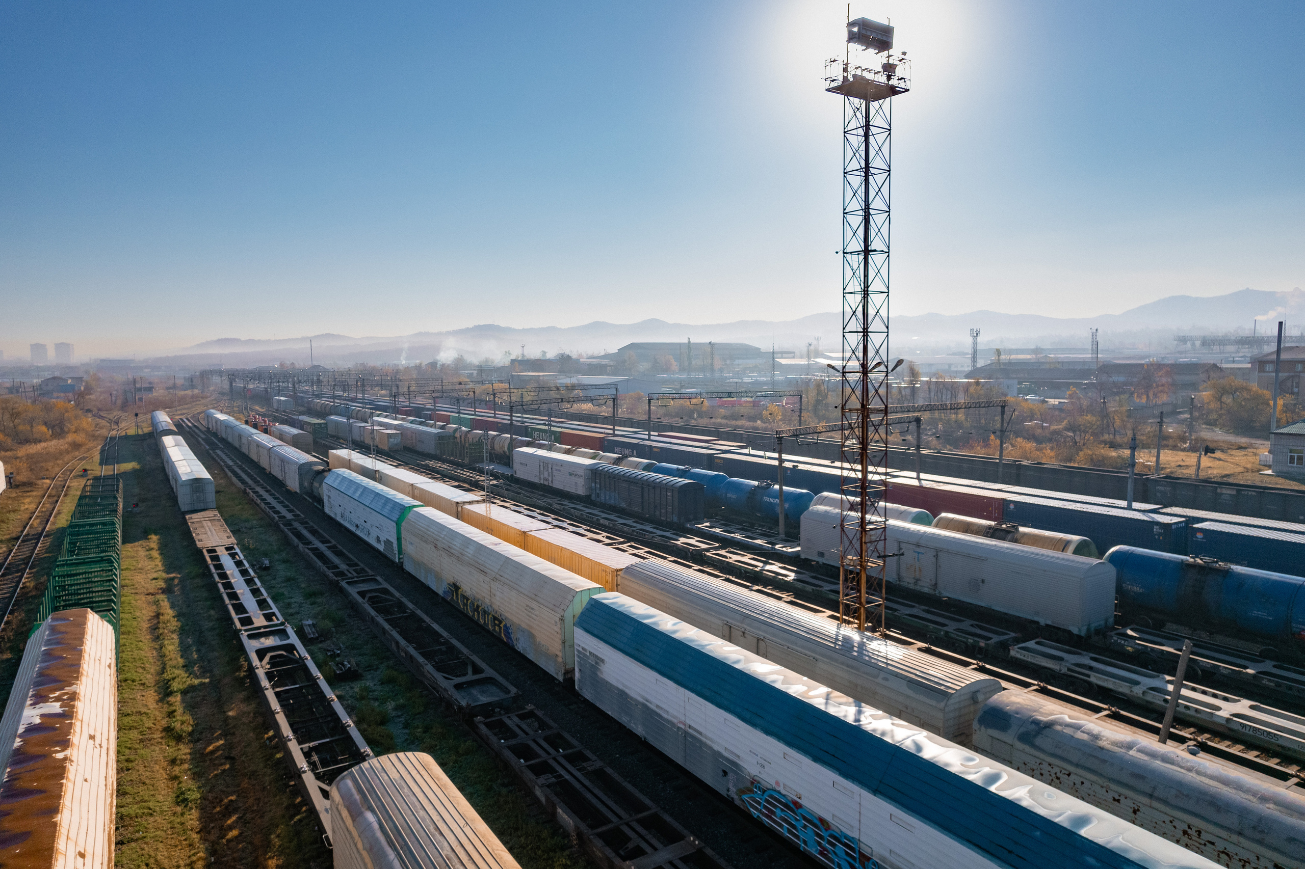 Съёмка для железнодорожного терминального комплекса. Фотограф во Владивостоке Антон Блохин