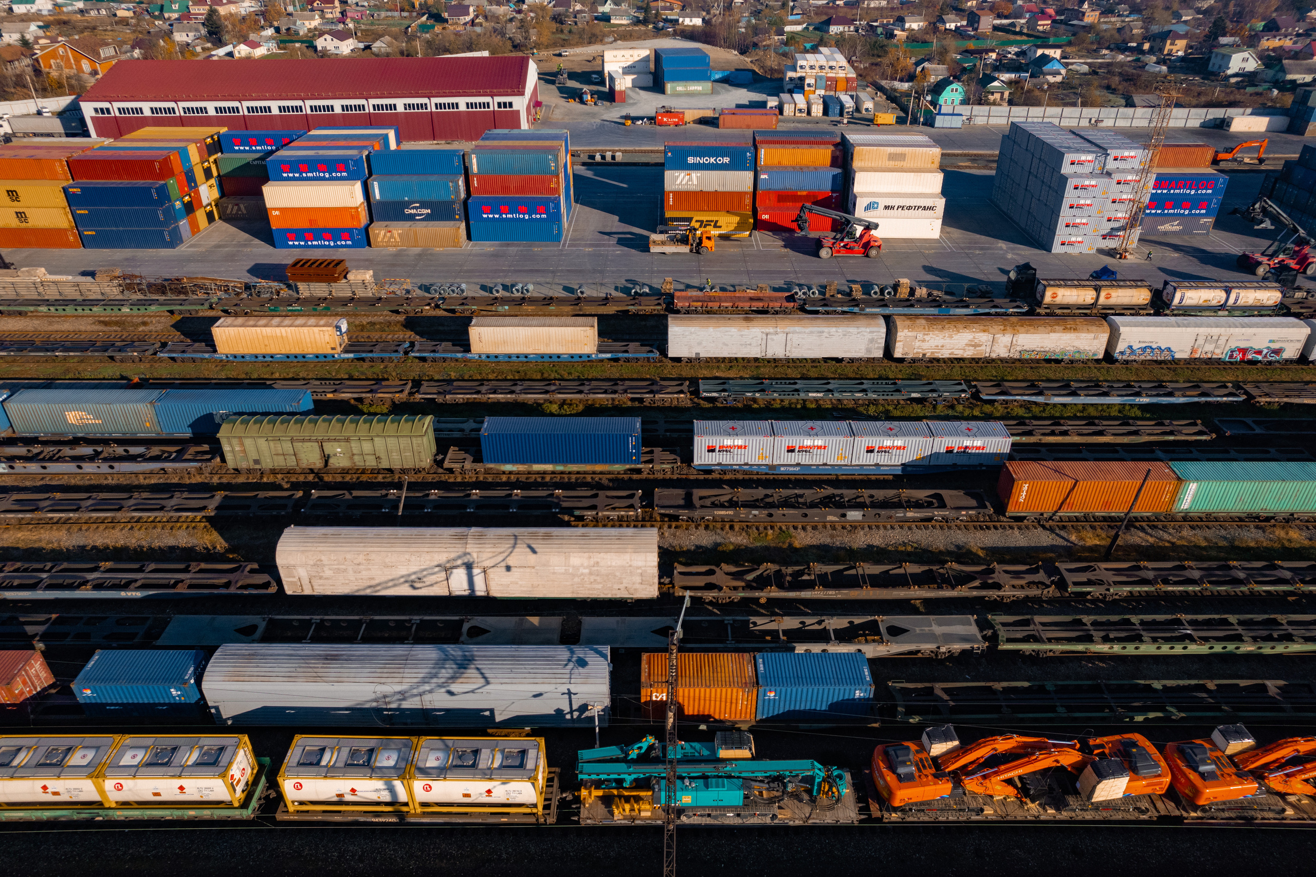 Съёмка для железнодорожного терминального комплекса. Фотограф во Владивостоке Антон Блохин