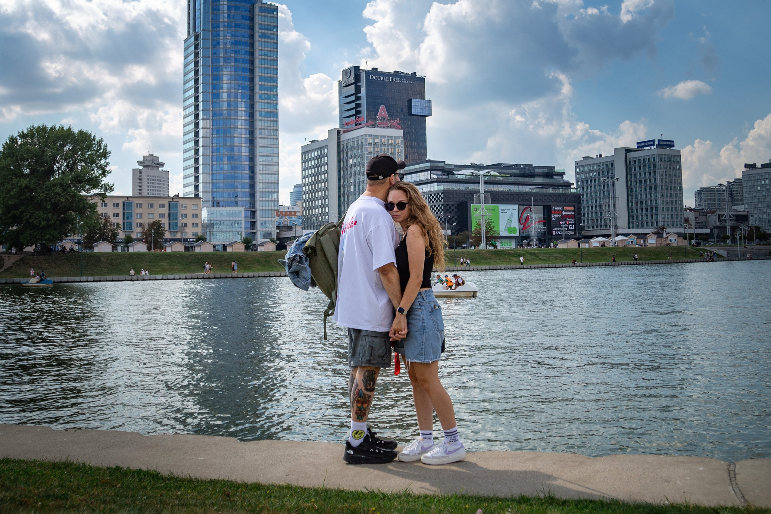 Немига, фотограф, Минск