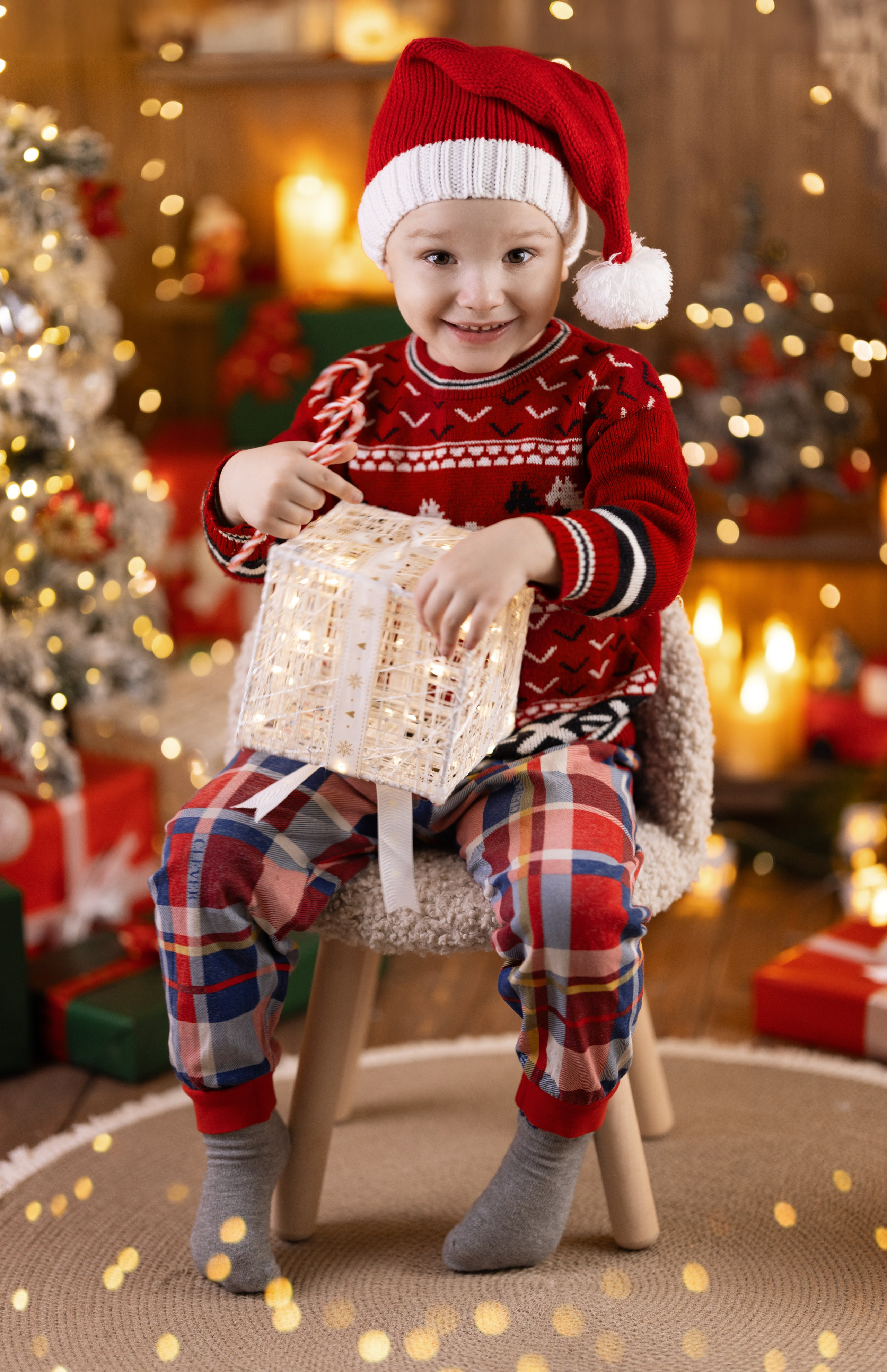 Новый год. Семейный и детский фотограф г. Абакан Яна Франц