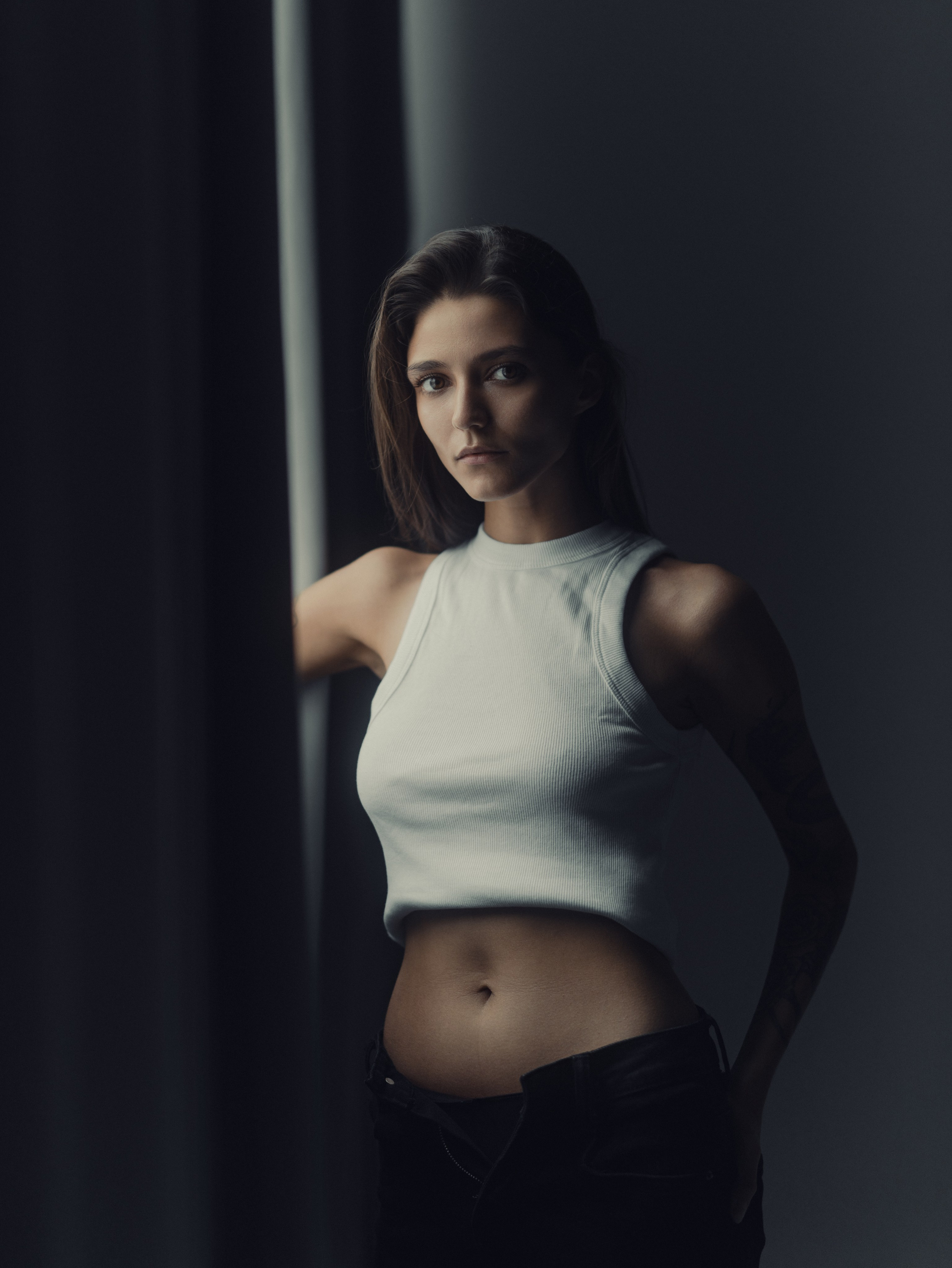 Студийная фотосъемка с Алиной на циклораме в Казани