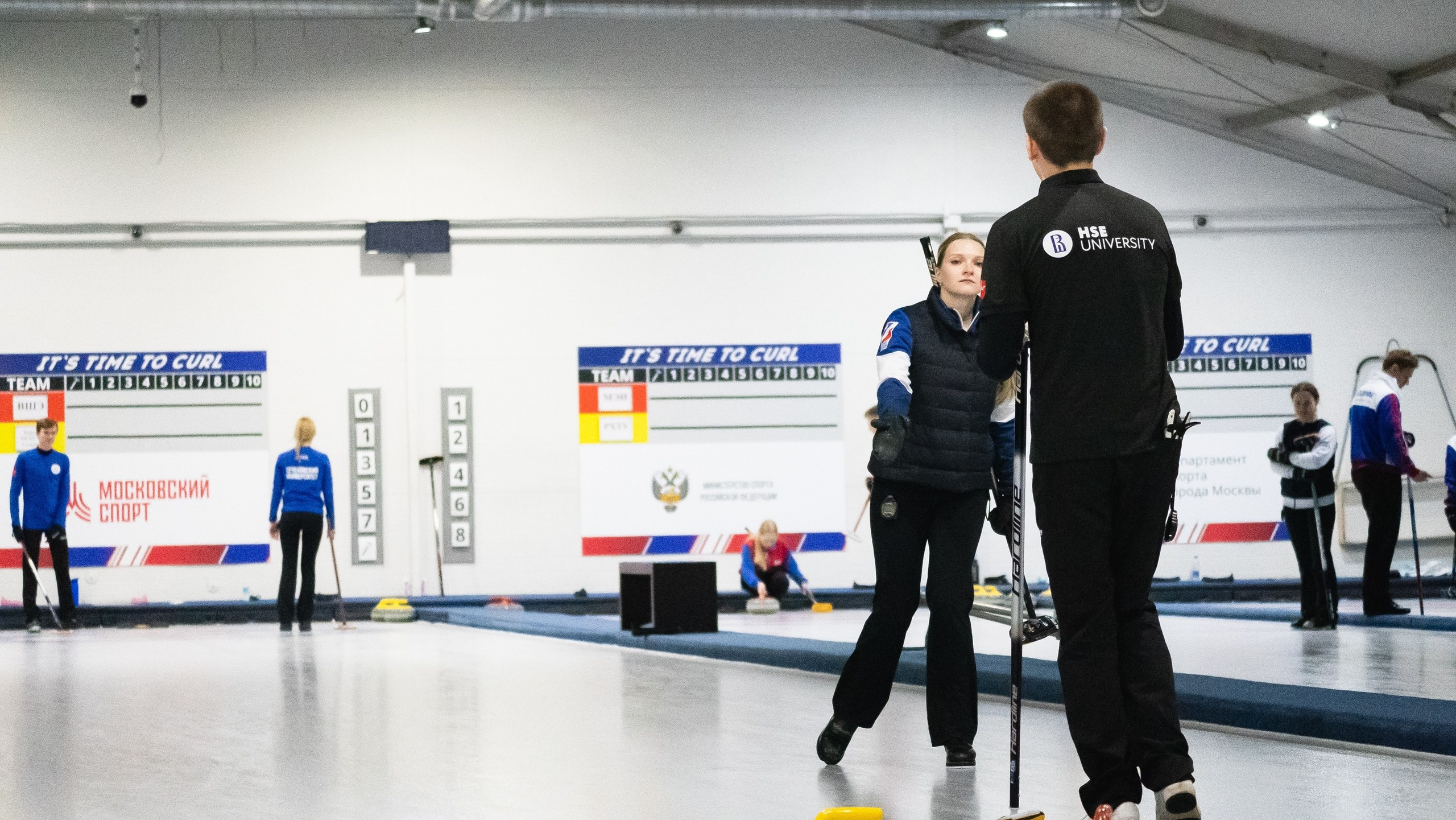 МССИ. Соревнования по керлингу, 2025. Фотограф и видеооператор Екатерина Гнатюк