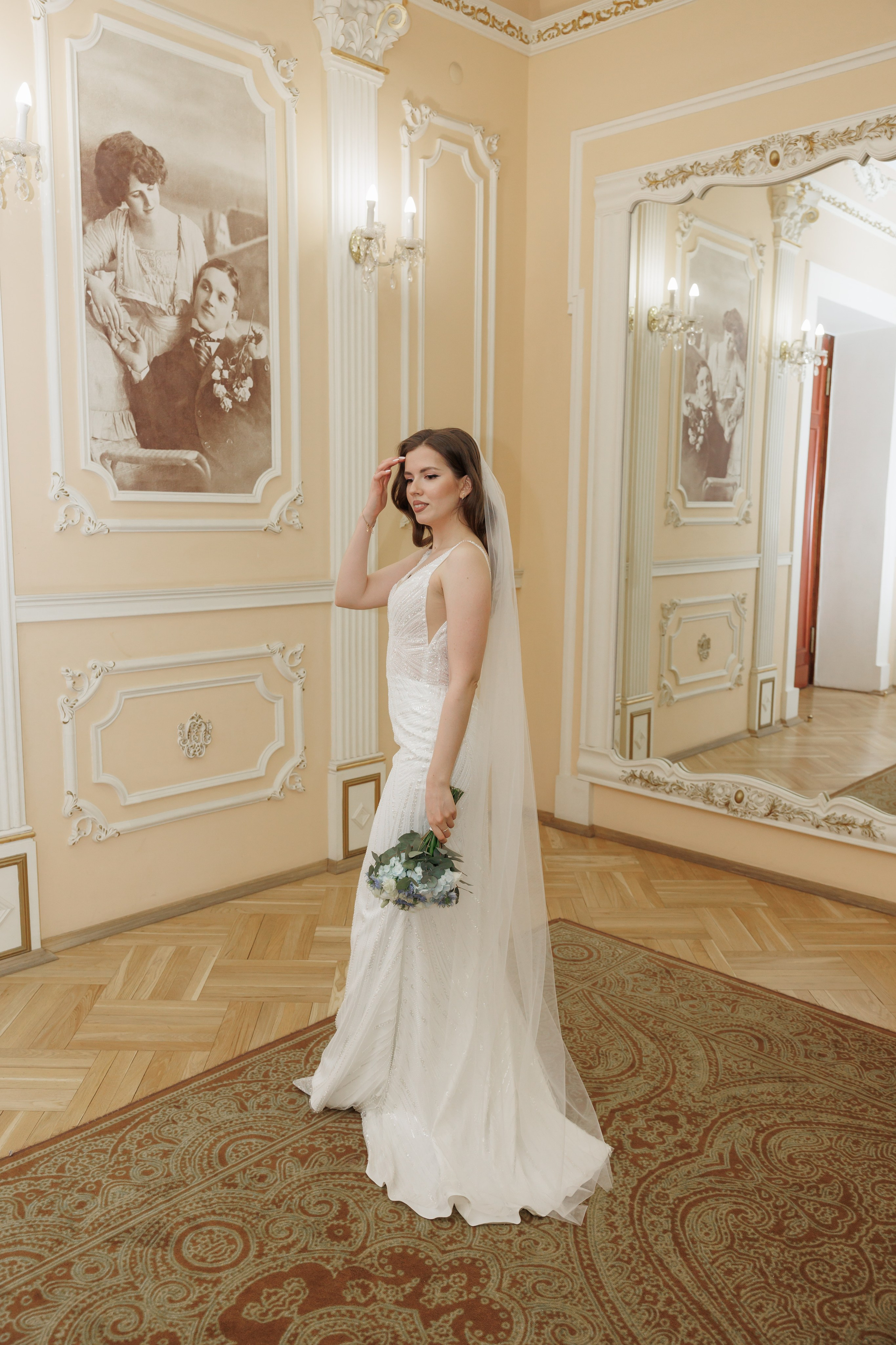 Даша и Дима, Грибоедовский ЗАГС. Свадебный и репортажный фотограф (Москва, Королев и другие)