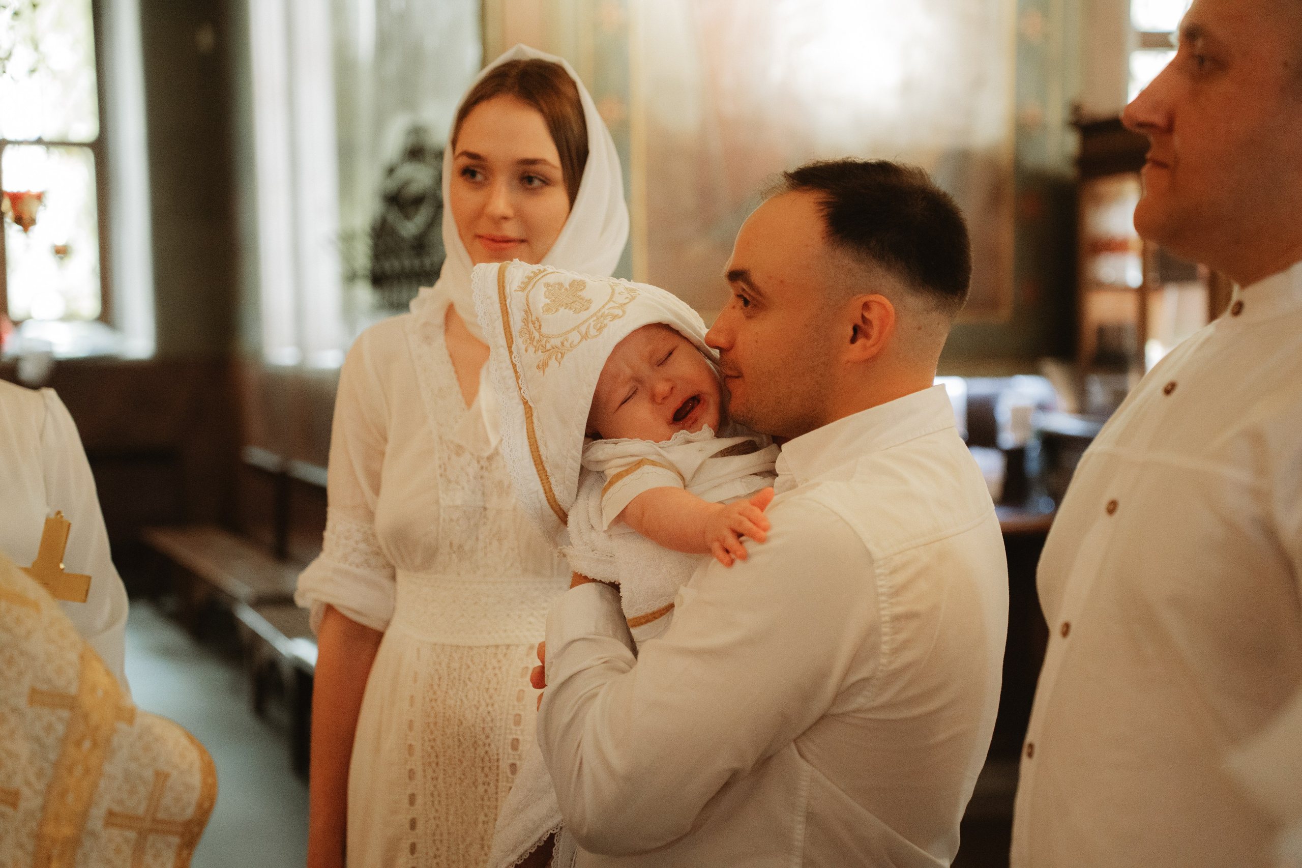 Крещение Матвея. Семейный фотограф • Домашние съемки в Нижнем Новгороде