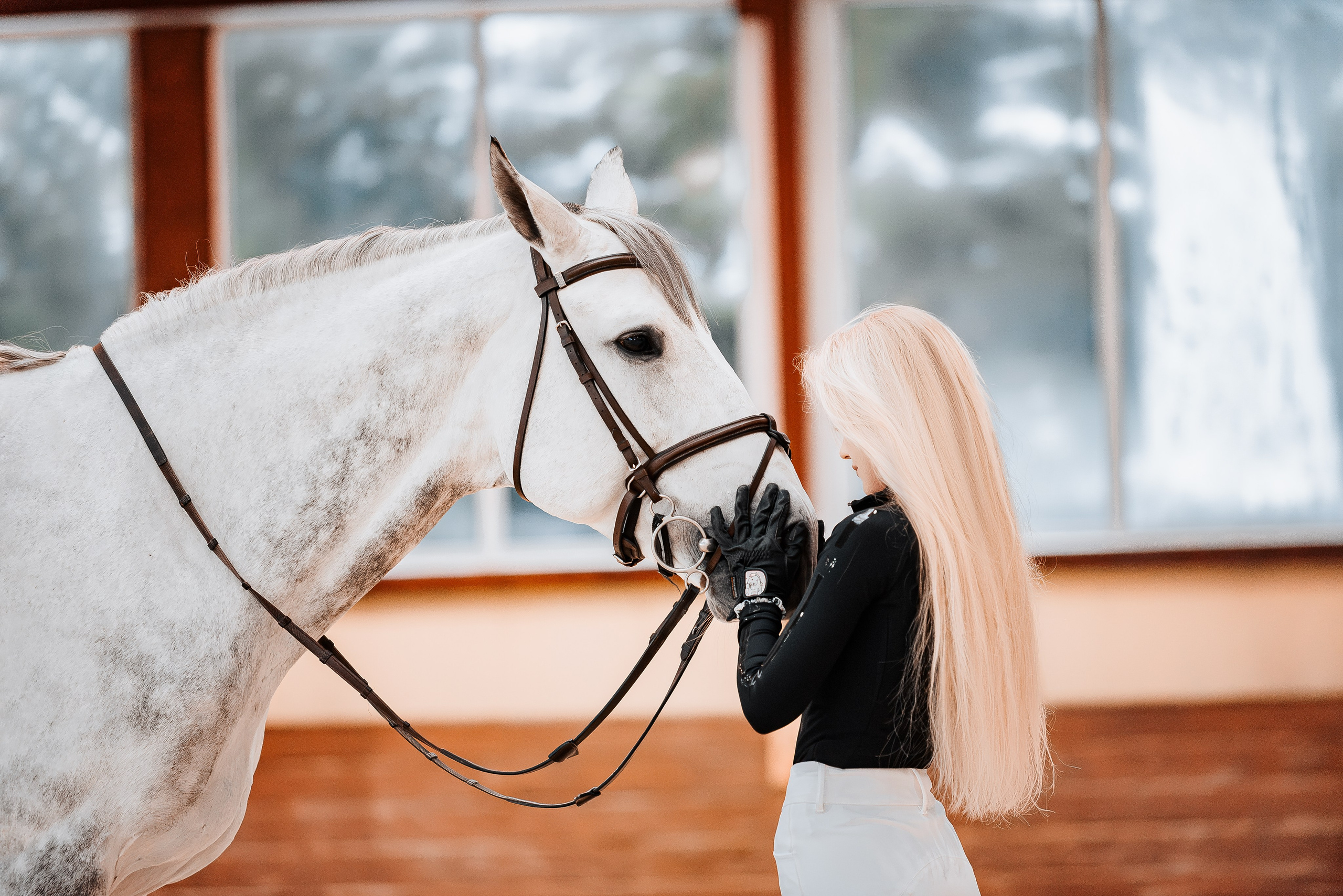 Анастасия и Соперник. Куракина Дарья • Конный фотограф