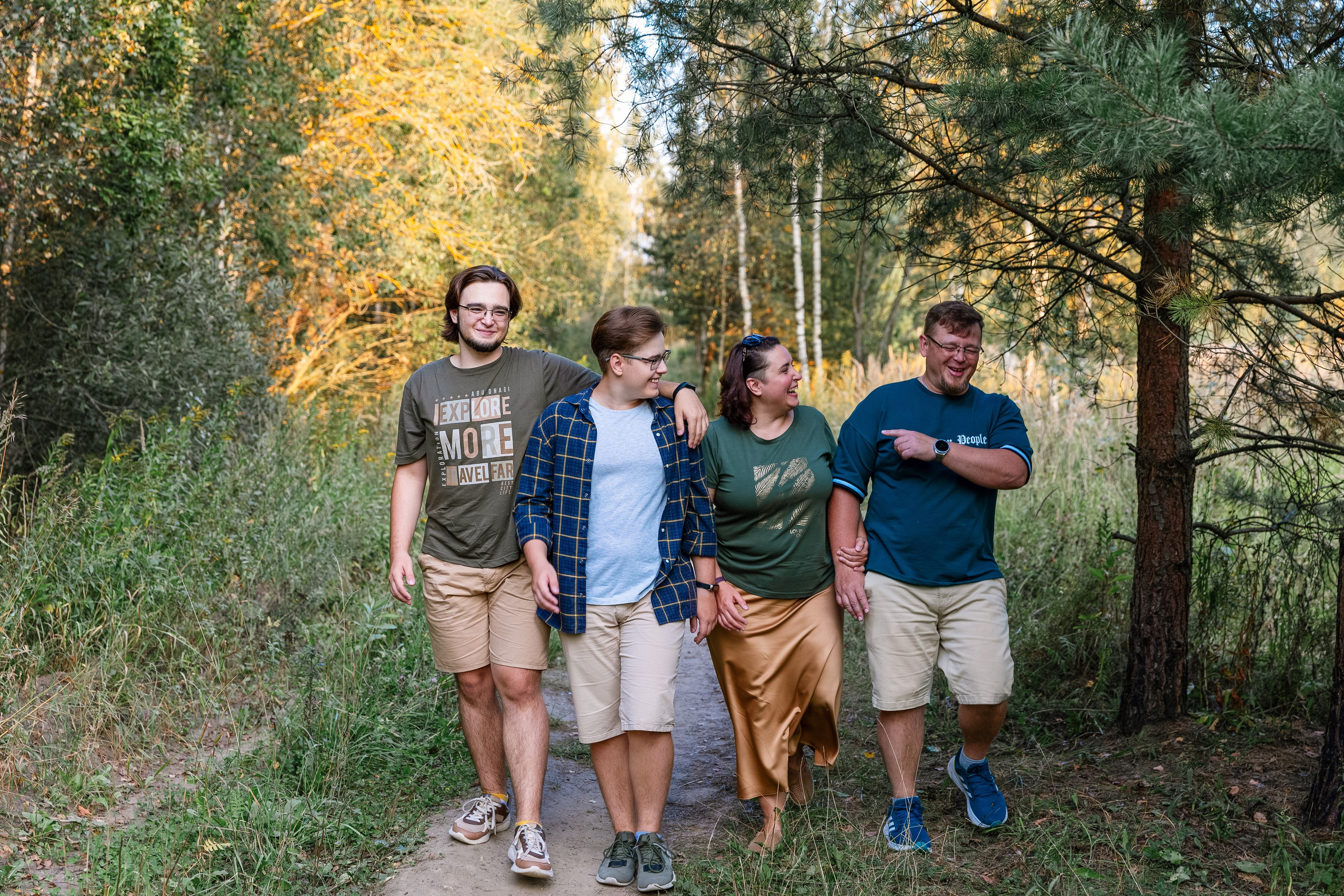 Прогулочная фотосессия в Раменском