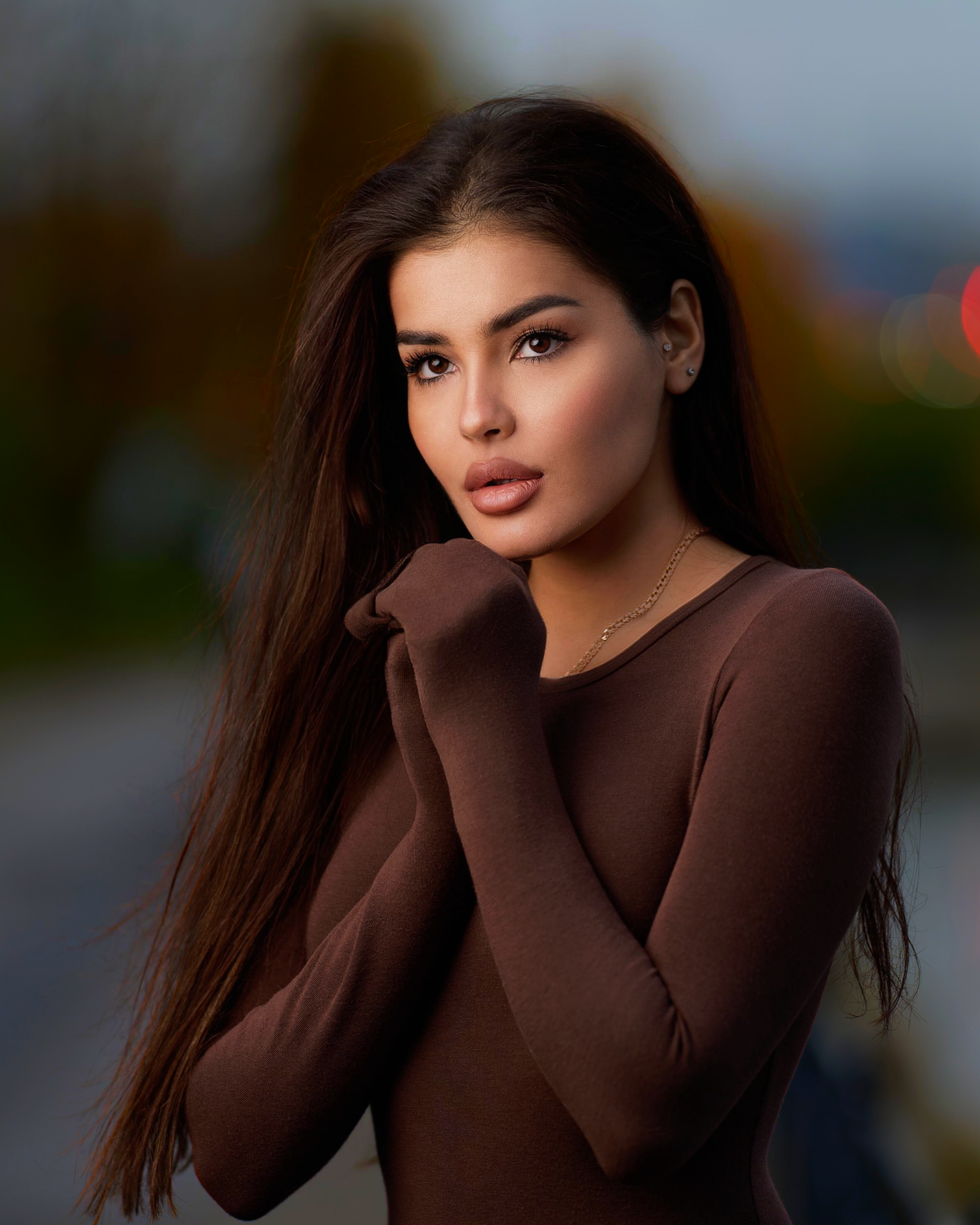 Shanna is in the frame. Photographer in Moscow Sergey Churnosov