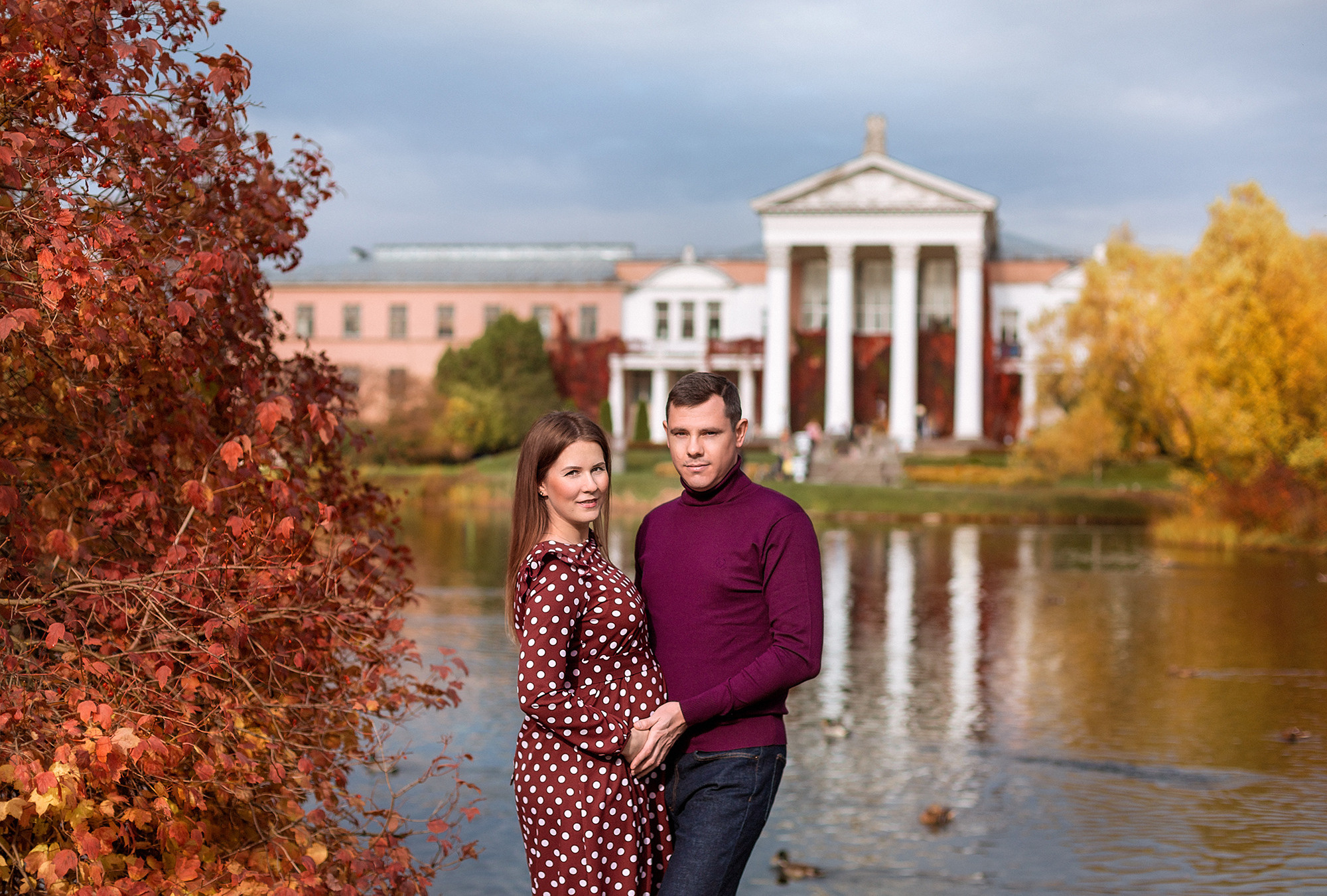 Съемка беременности, фотосессия для беременной, фотосессия в парке. Профессиональный фотограф, фотохудожник, видеограф из Москвы