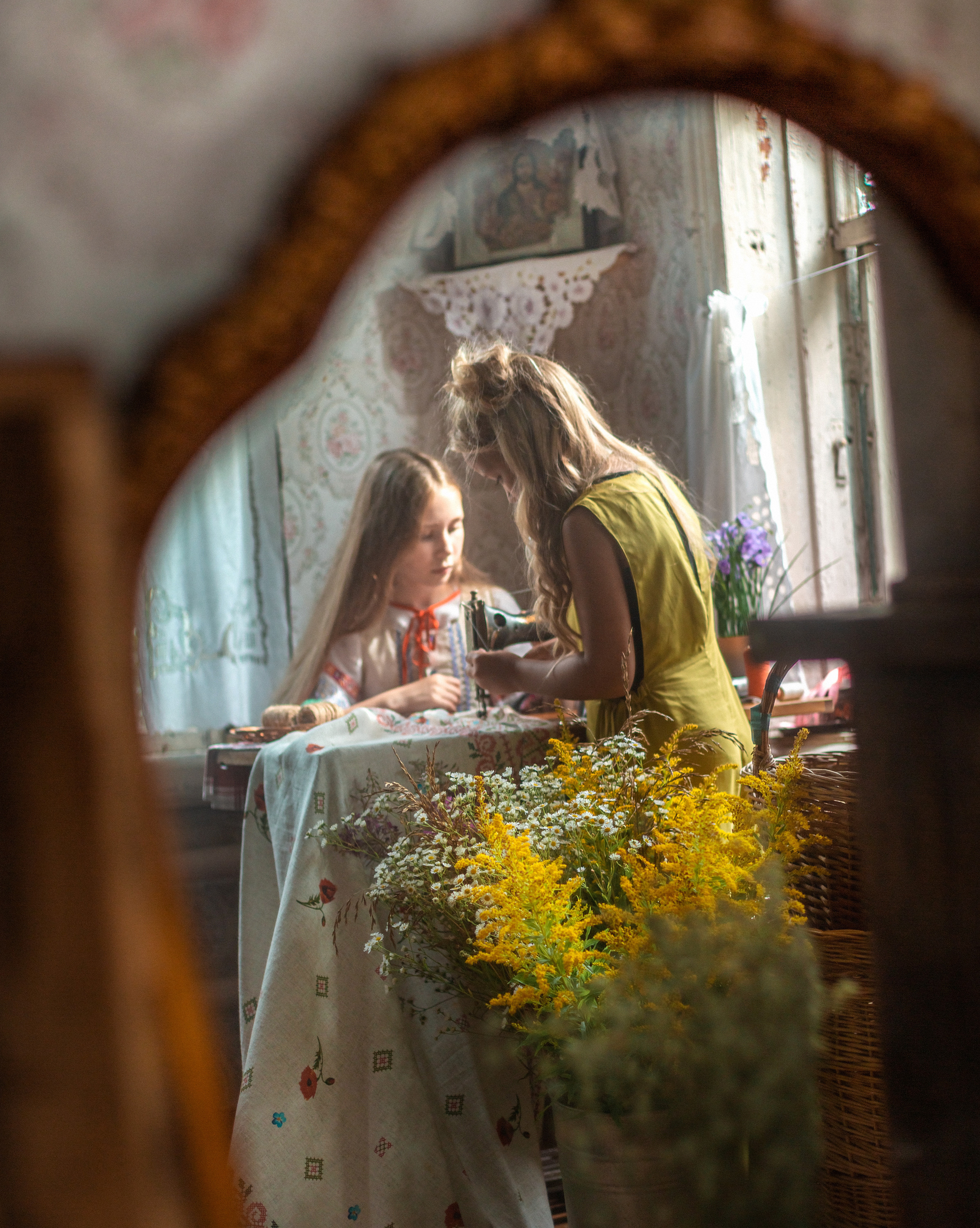 Деревенский стиль, детский портрет. Профессиональный фотограф, фотохудожник, видеограф из Москвы
