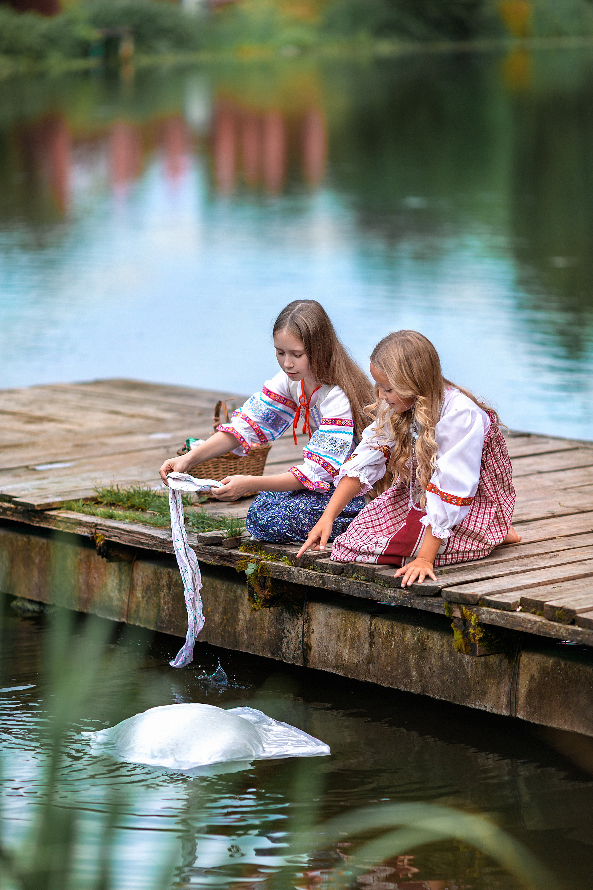 Деревенский стиль, детский портрет. Профессиональный фотограф, фотохудожник, видеограф из Москвы