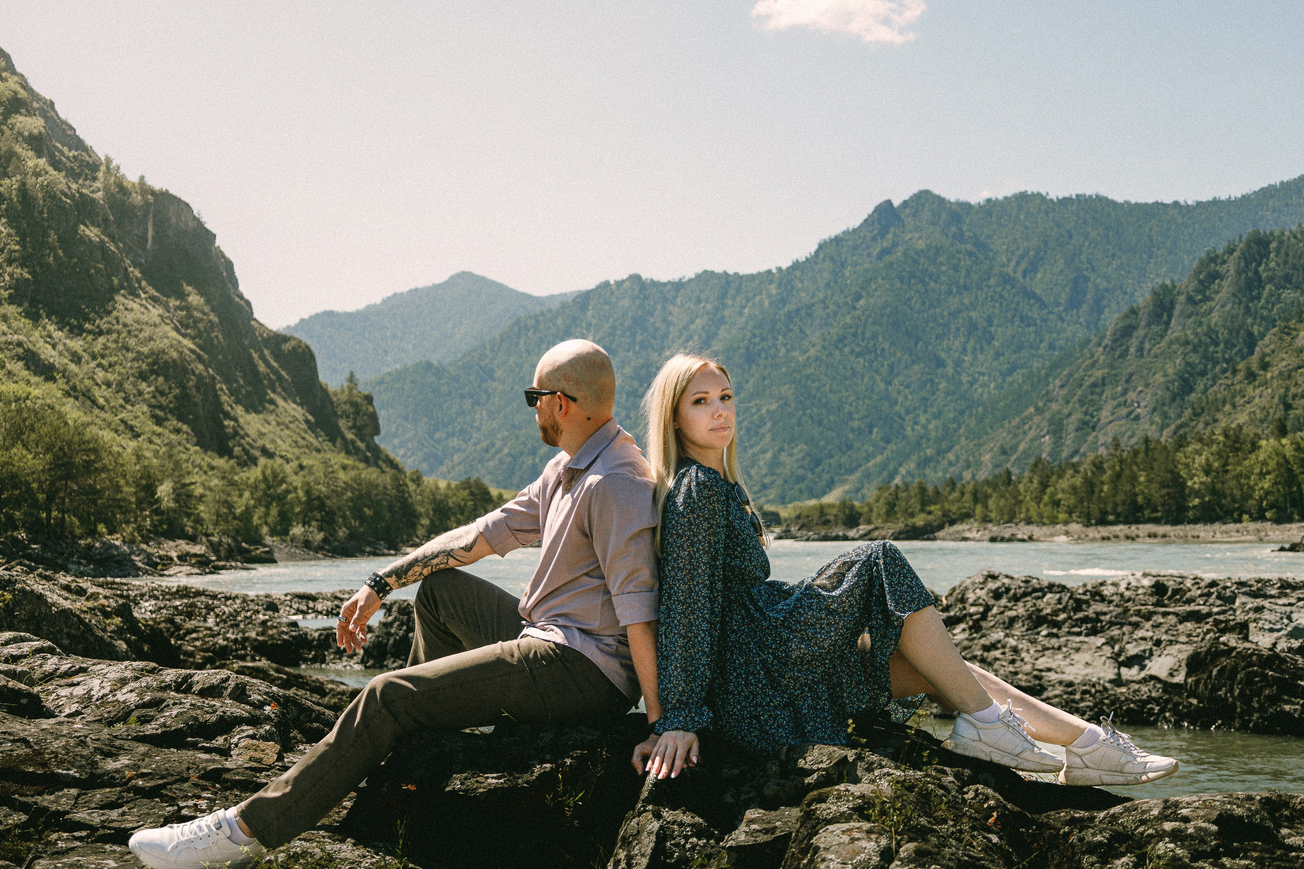 Дмитрий и Ксения. Фотосъемка свадеб и семейных фотосессий в Республике Алтай