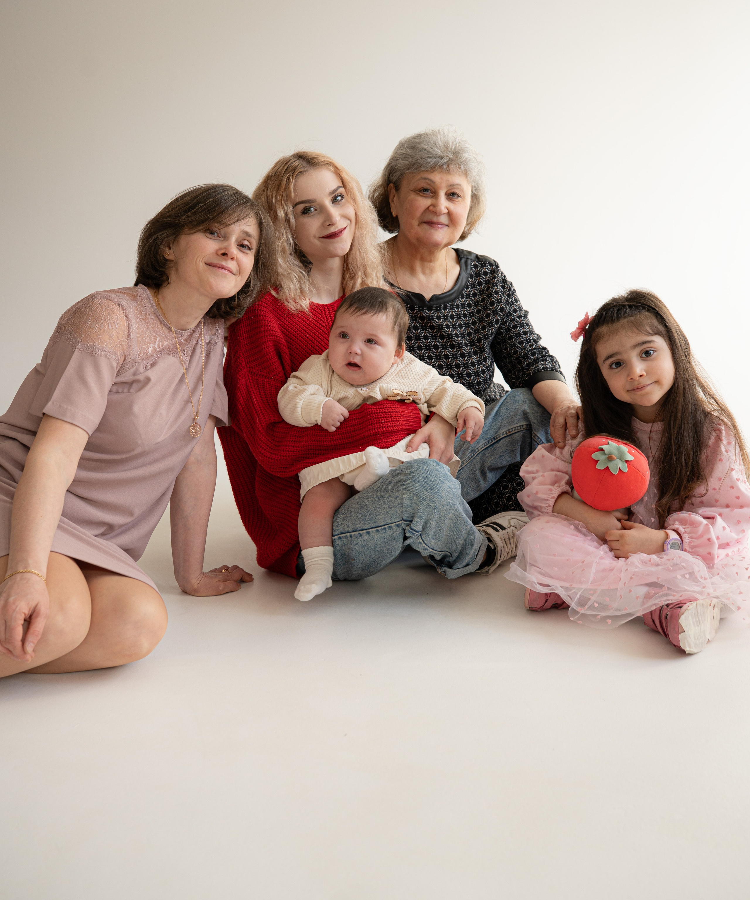 Семейная съёмка для Ольги. Студийный и портретный фотограф в САНКТ-ПЕТЕРБУРГЕИрина Махаон