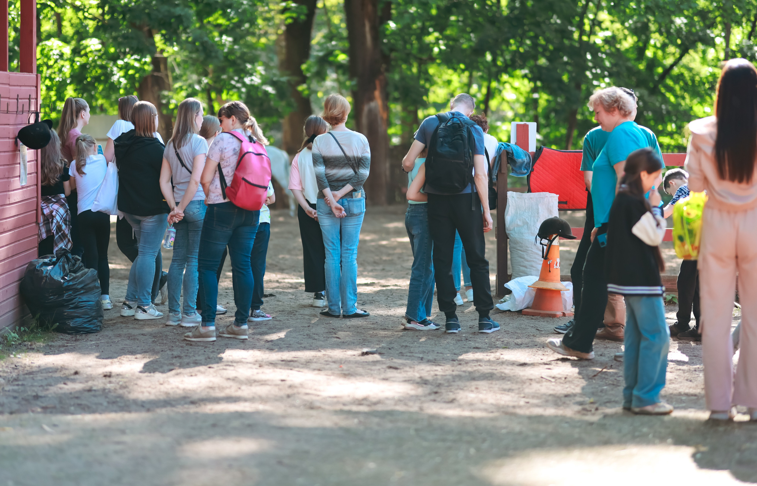 Корпоратив на конюшне. Фотограф репортажей и стритфотосессий в Москве Людмила Смирнова