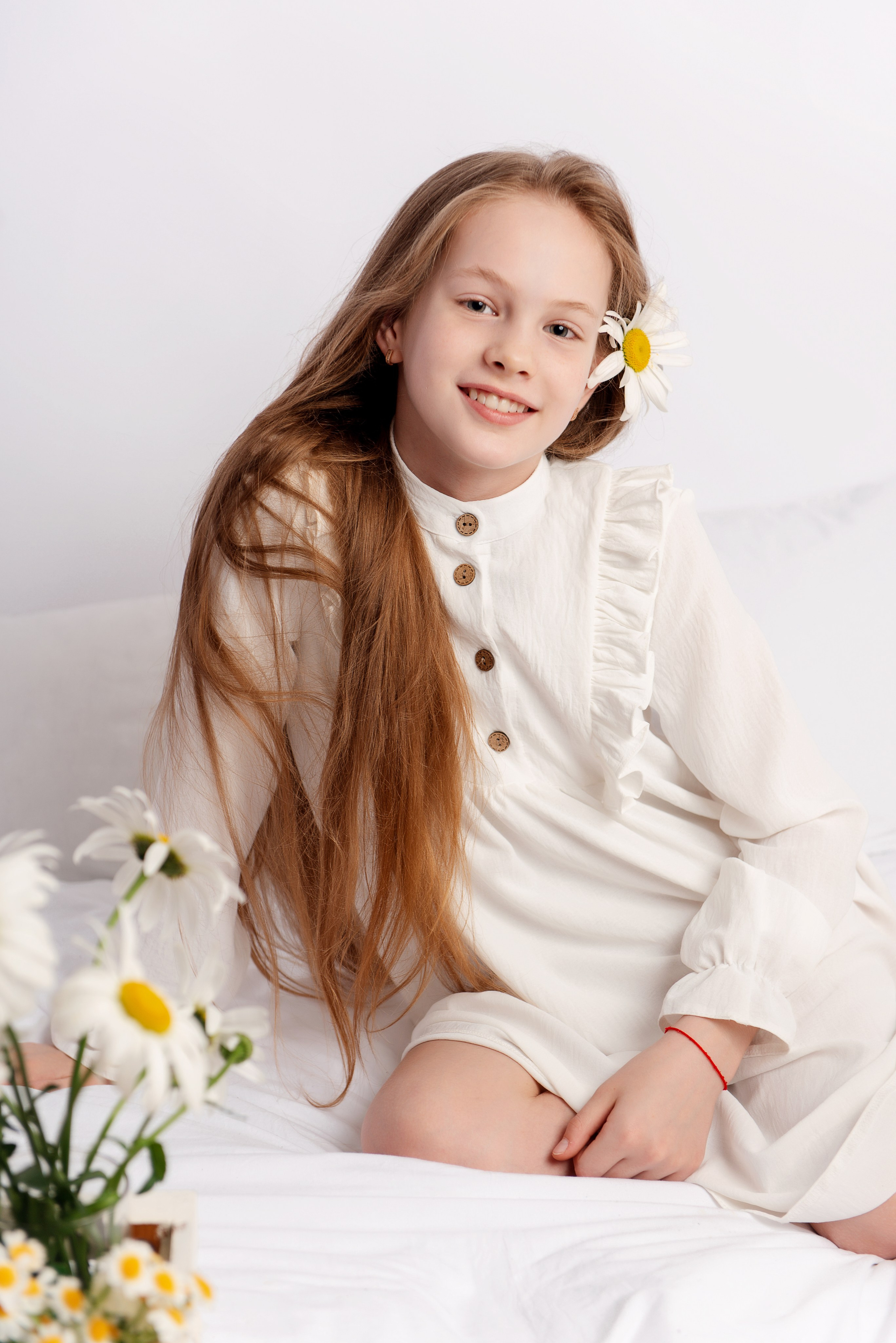 Ромашки. Детский фотограф в Долгопрудном и Москве