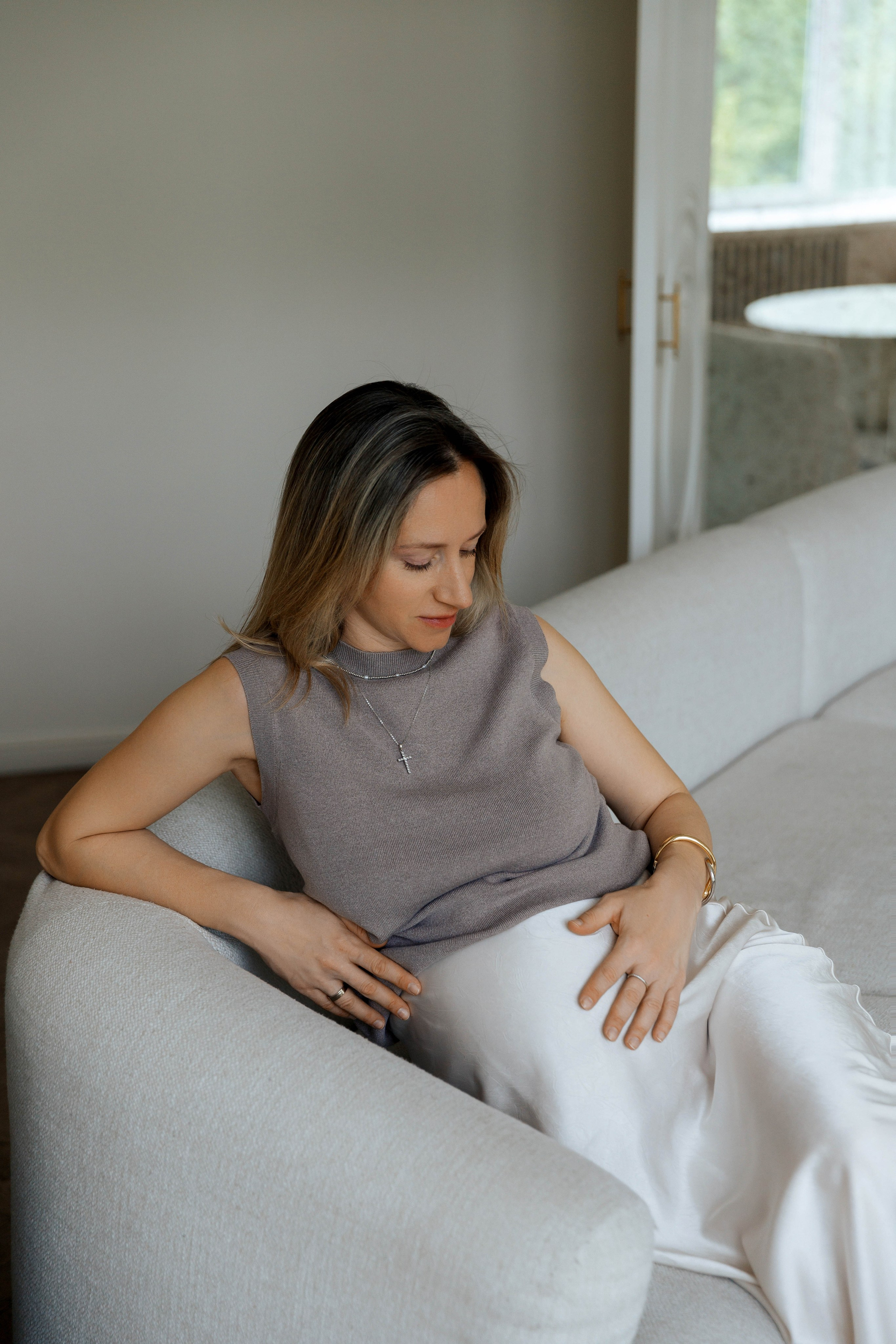 Фотосессия беременности мамы с дочкой. Фотограф Александра Сыщенко