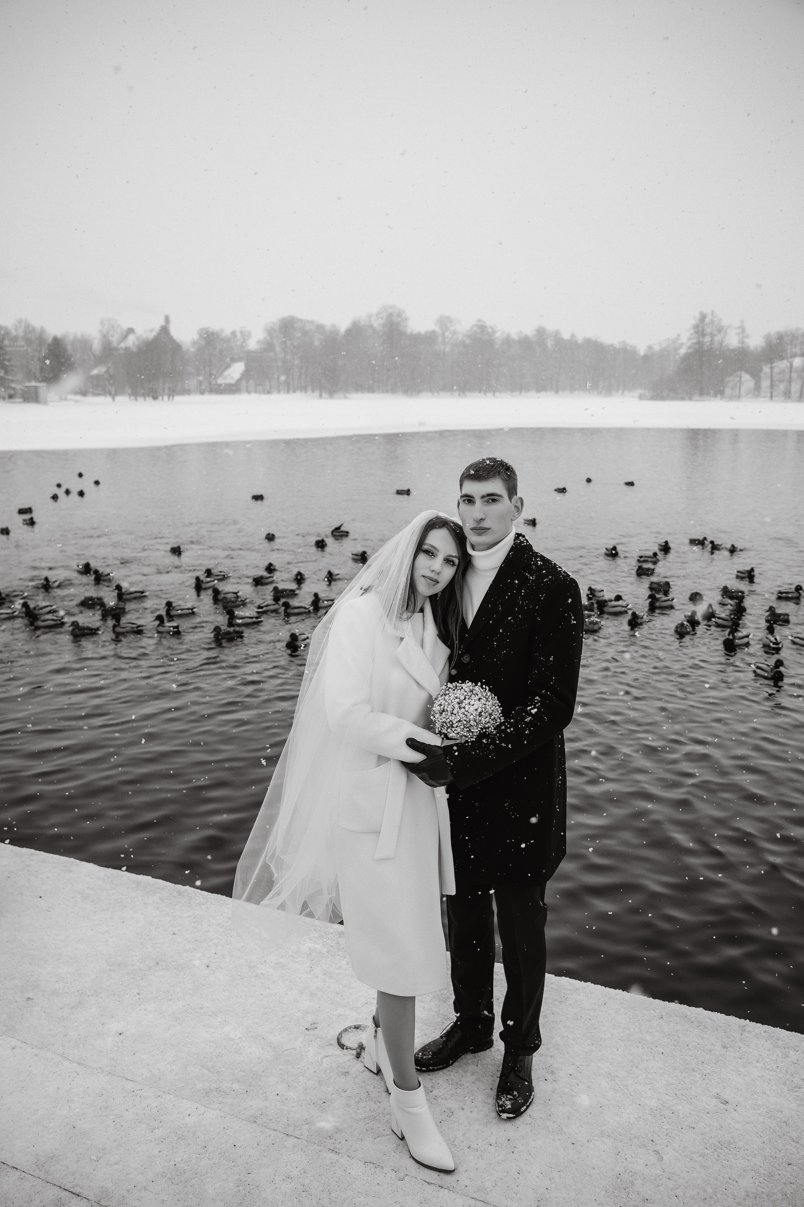 Андрей & Соня. Царское Село, зима. Свадебный и семейный фотограф Пушкин Царское Село СПБ Питер Санкт-Петербург и Рязань Ольга Козлова