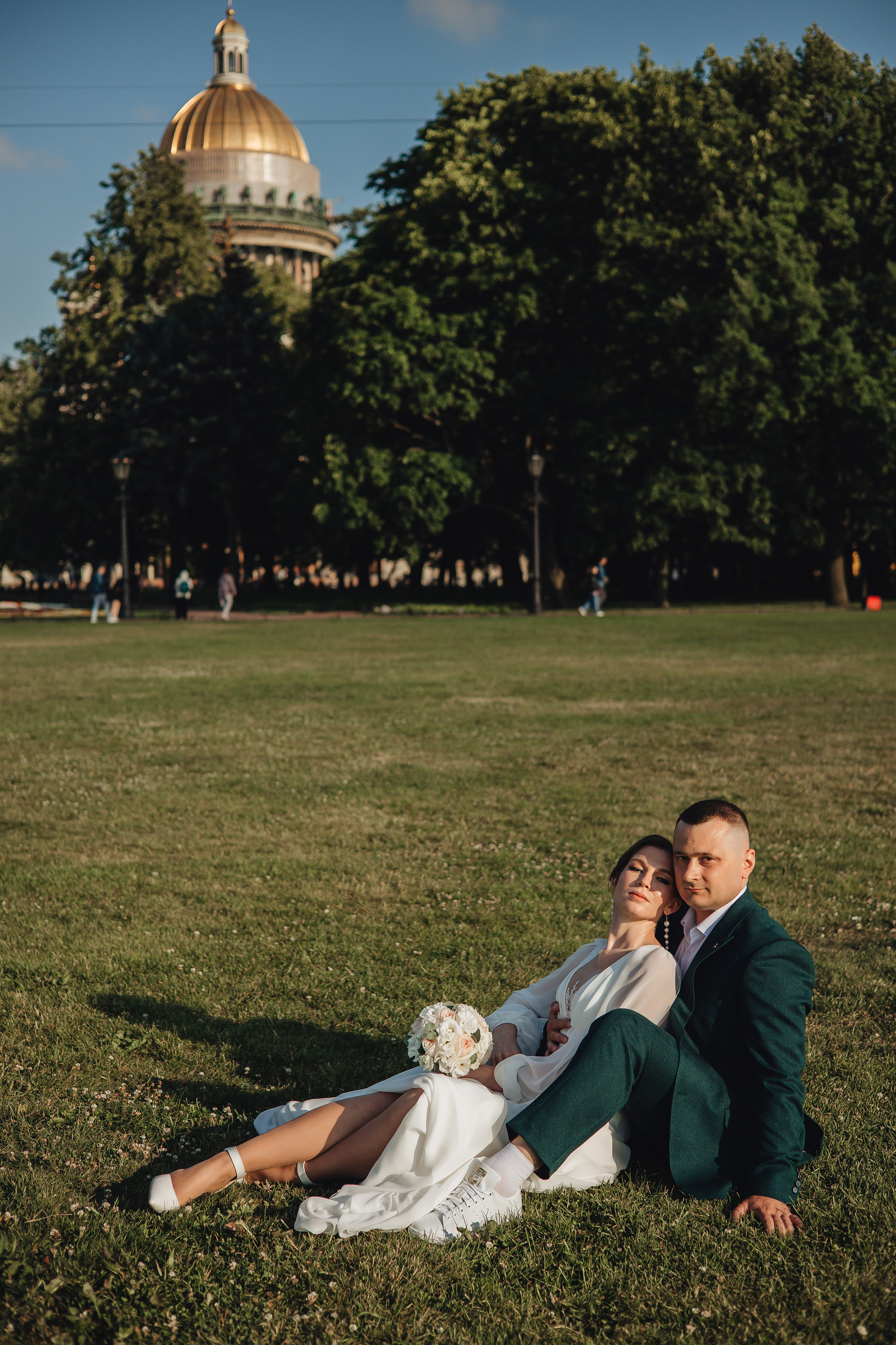 Андрей & Вика. Теплый вечер. Свадебный и семейный фотограф Пушкин Царское Село СПБ Питер Санкт-Петербург и Рязань Ольга Козлова