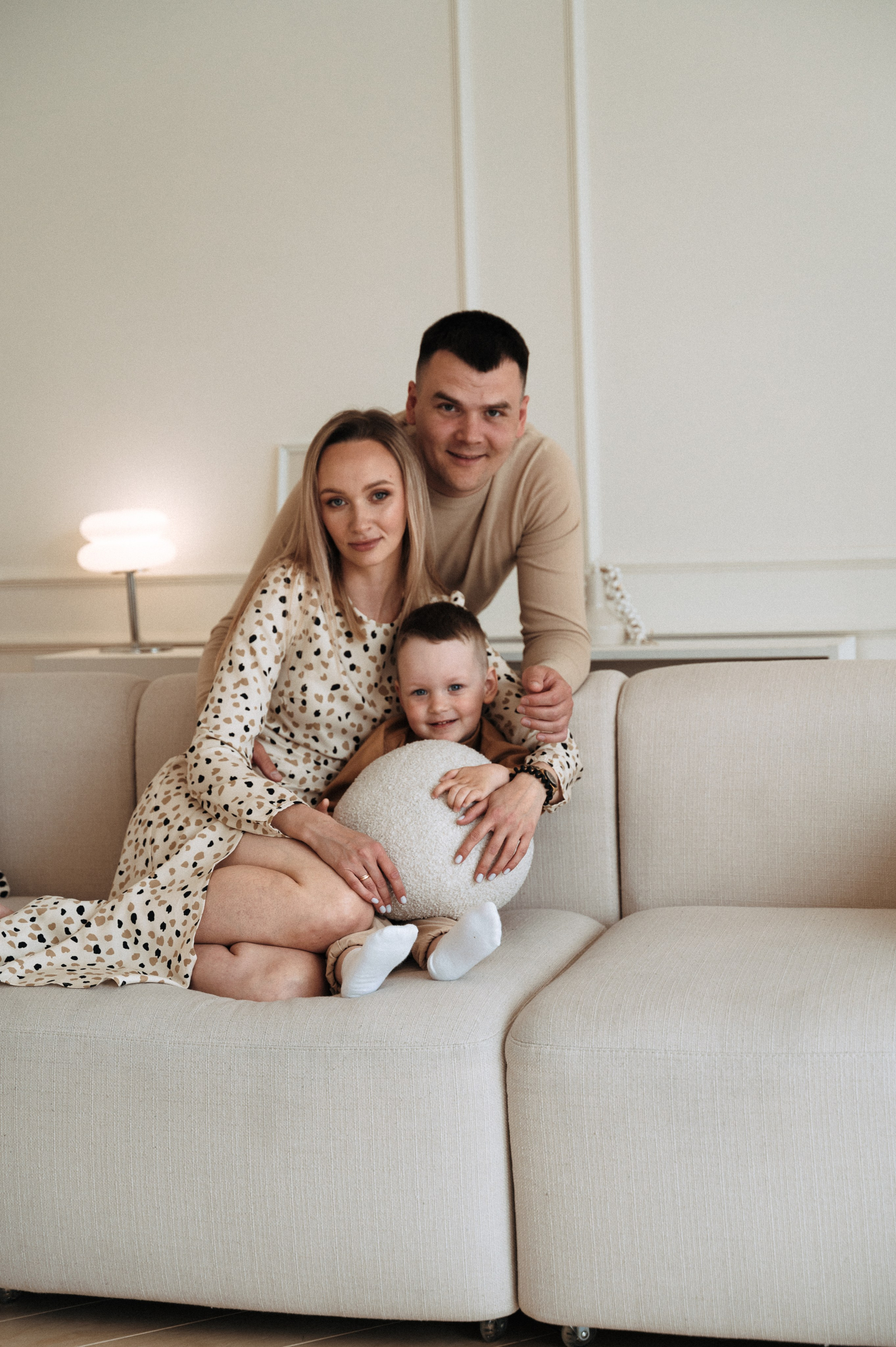 Семейная фотосессия в фотостудии Когда Вместе город Екатеринбург