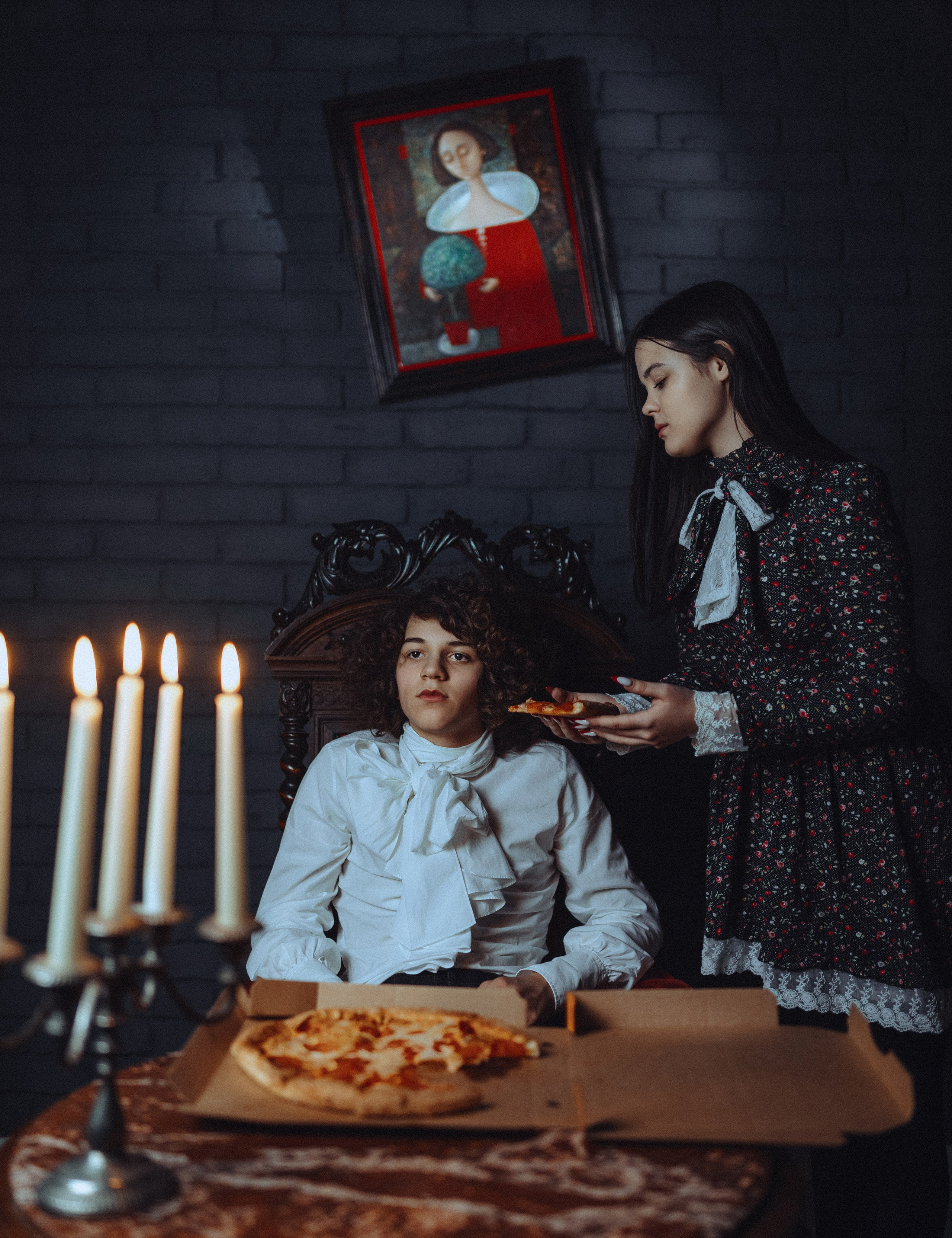 Стилизованный выпуск лицея. Фотограф Олег Сотник