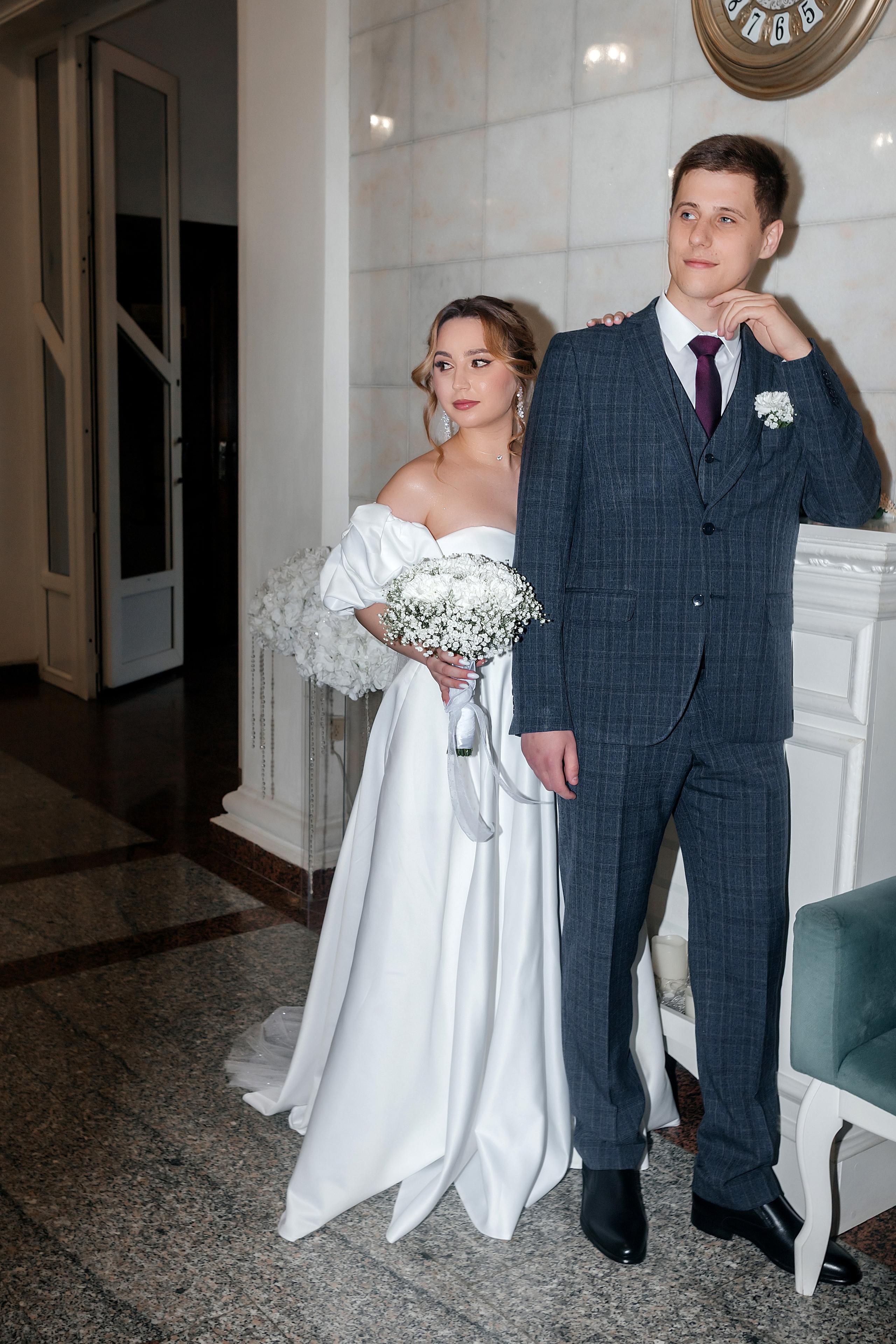 Свадебная съемка в Нижегородской филармонии. Свадебный фотограф и фотограф Love-Store в Нижнем Новгороде Анастасия