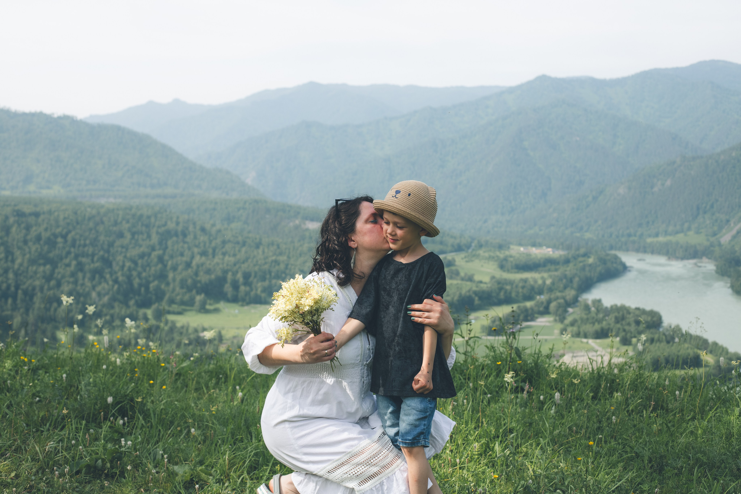Ксения & родные. Фотограф Нина Брандт в Горном Алтае