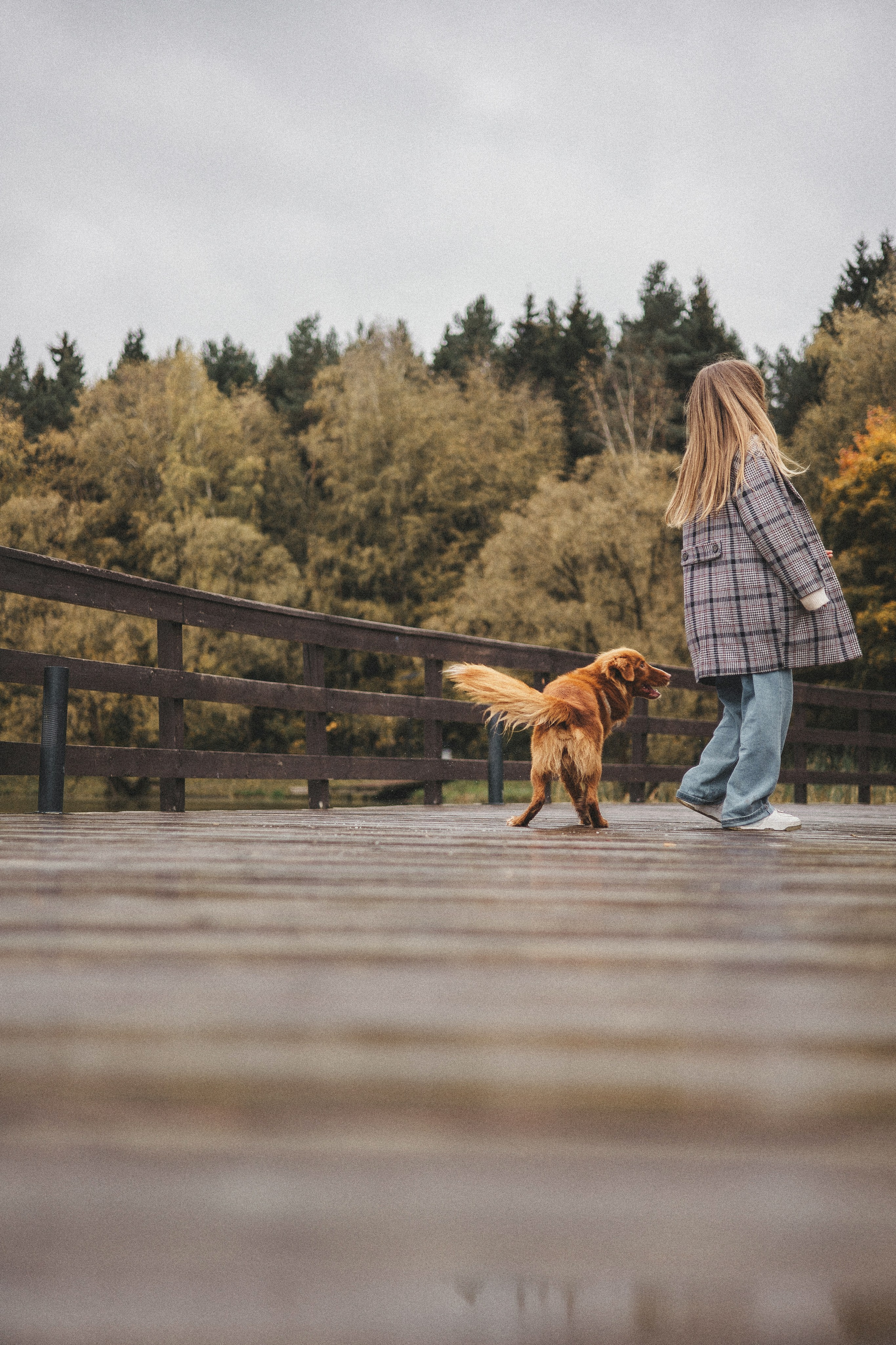 Алина и Бис. Фотограф-анималист Богданова Полина