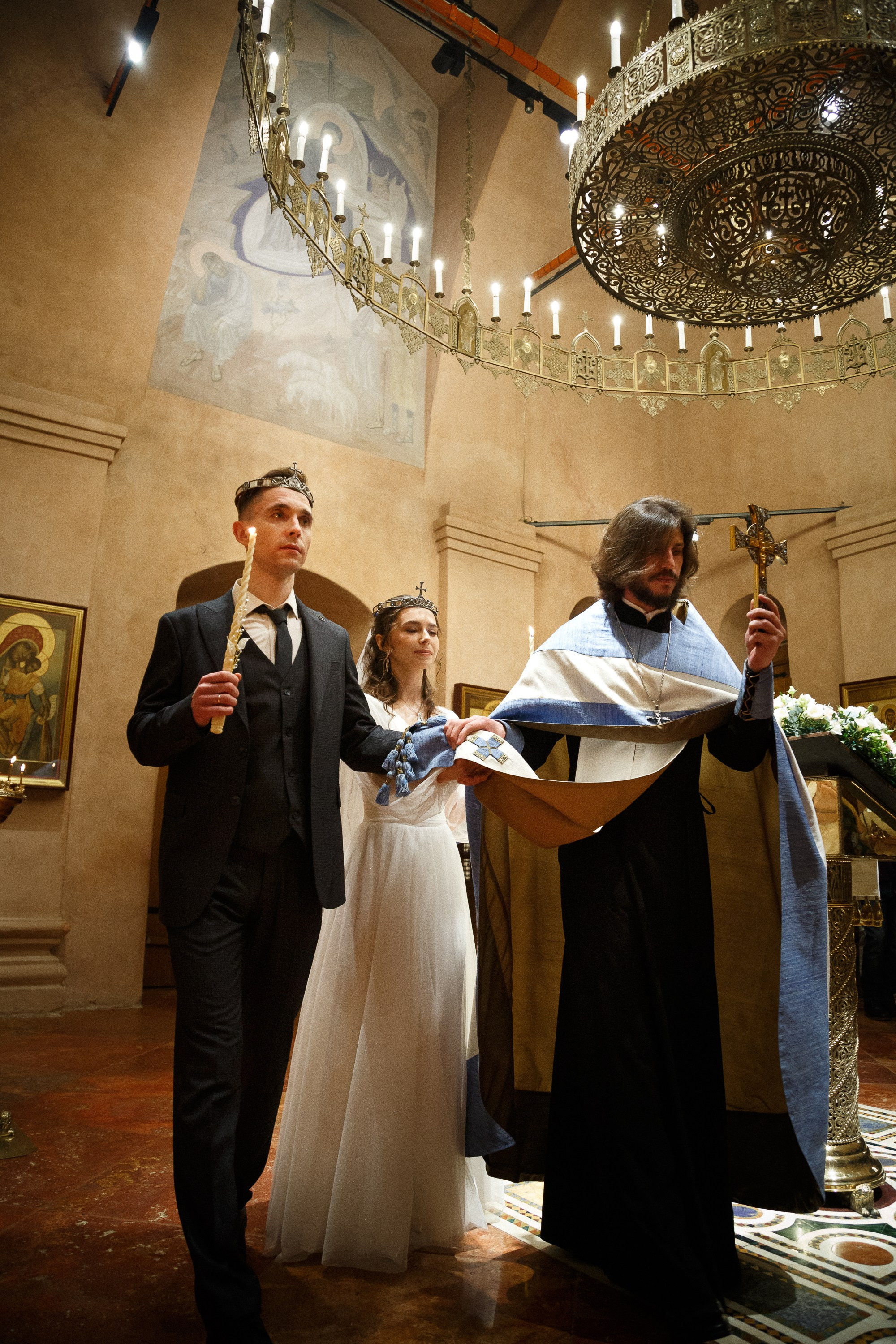 Венчание в храме Антипы Пергамского