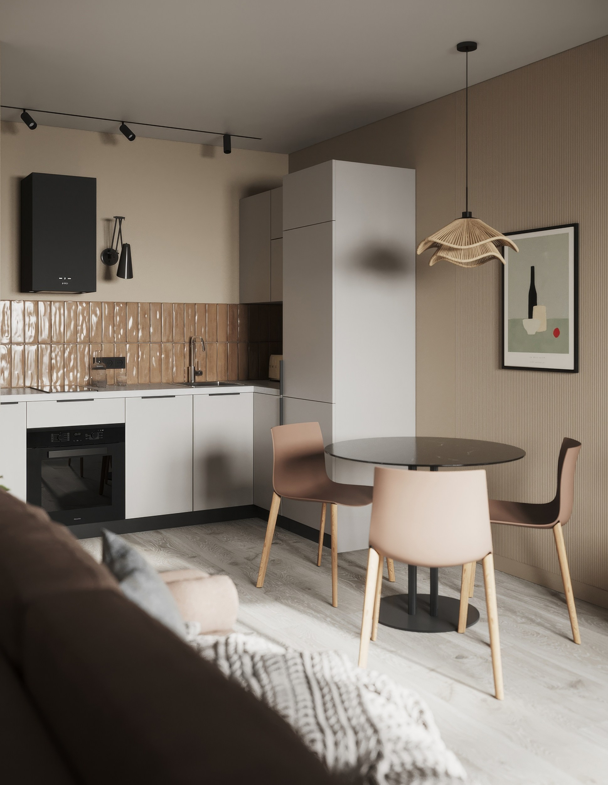 Визуализация интерьера квартиры в Пскове. 3d визуализатор marybond3d