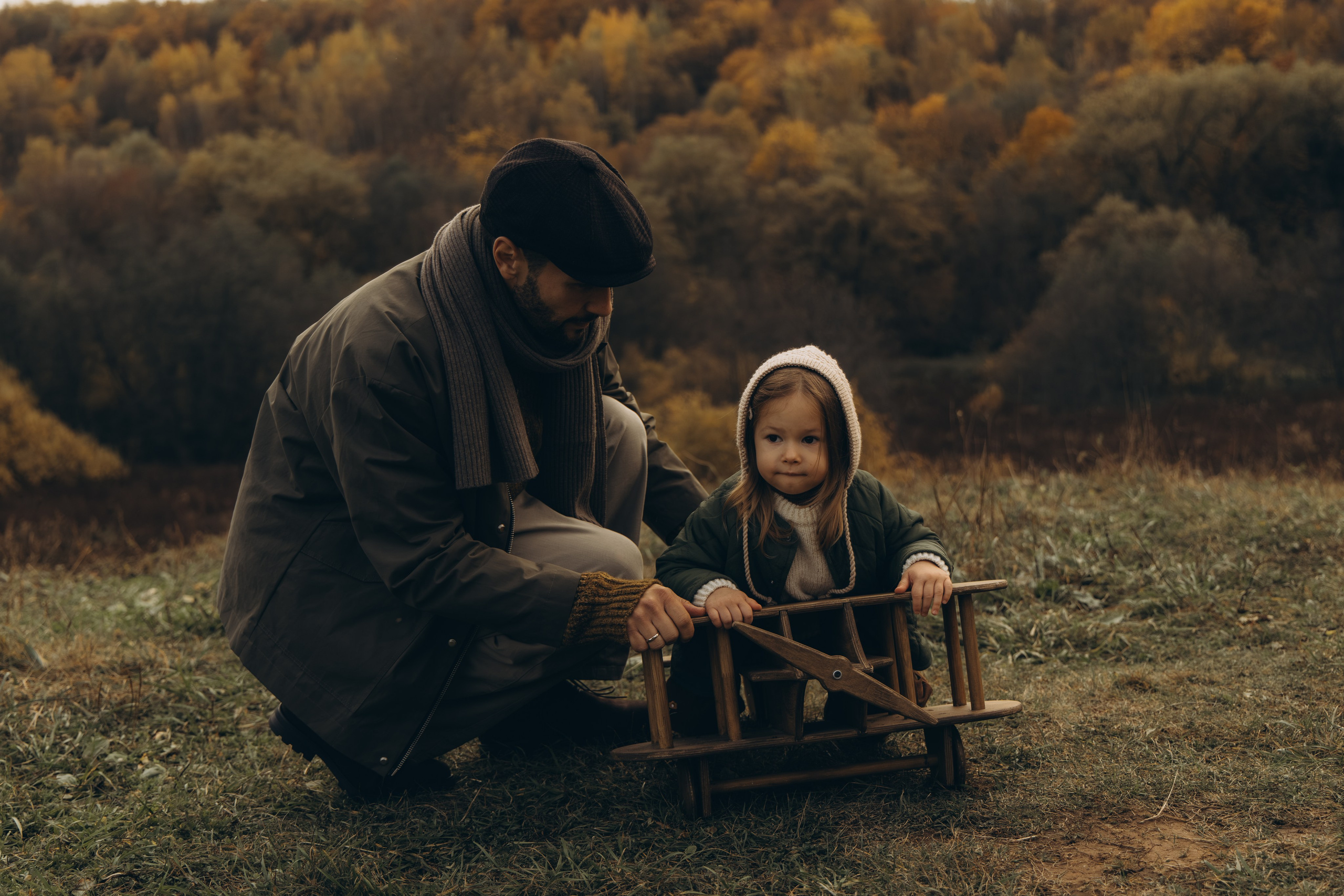 Теплая осенняя история. Семейный фотограф в Москве Лоншакова Кристина