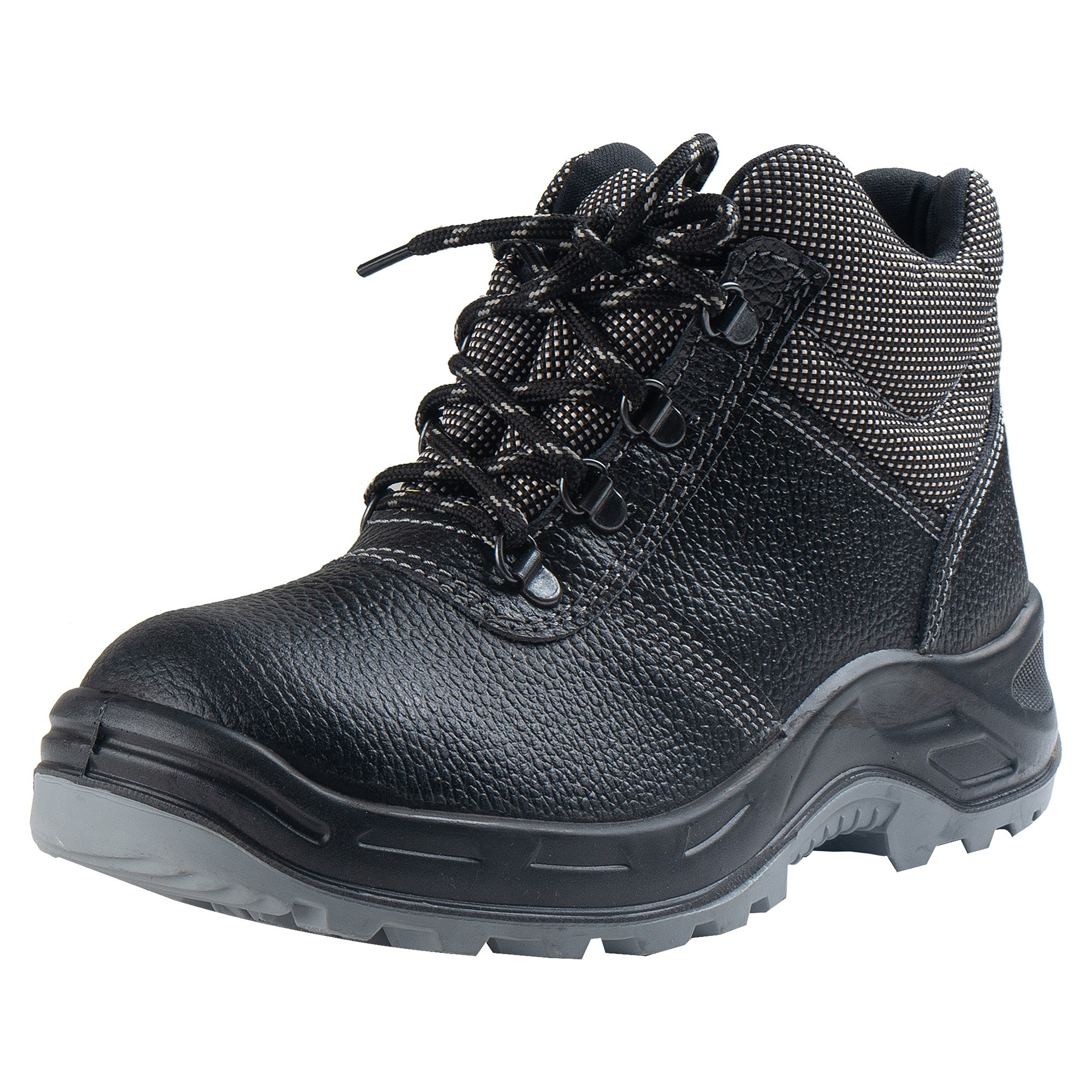 Обувь рабочая, высокая, черные,