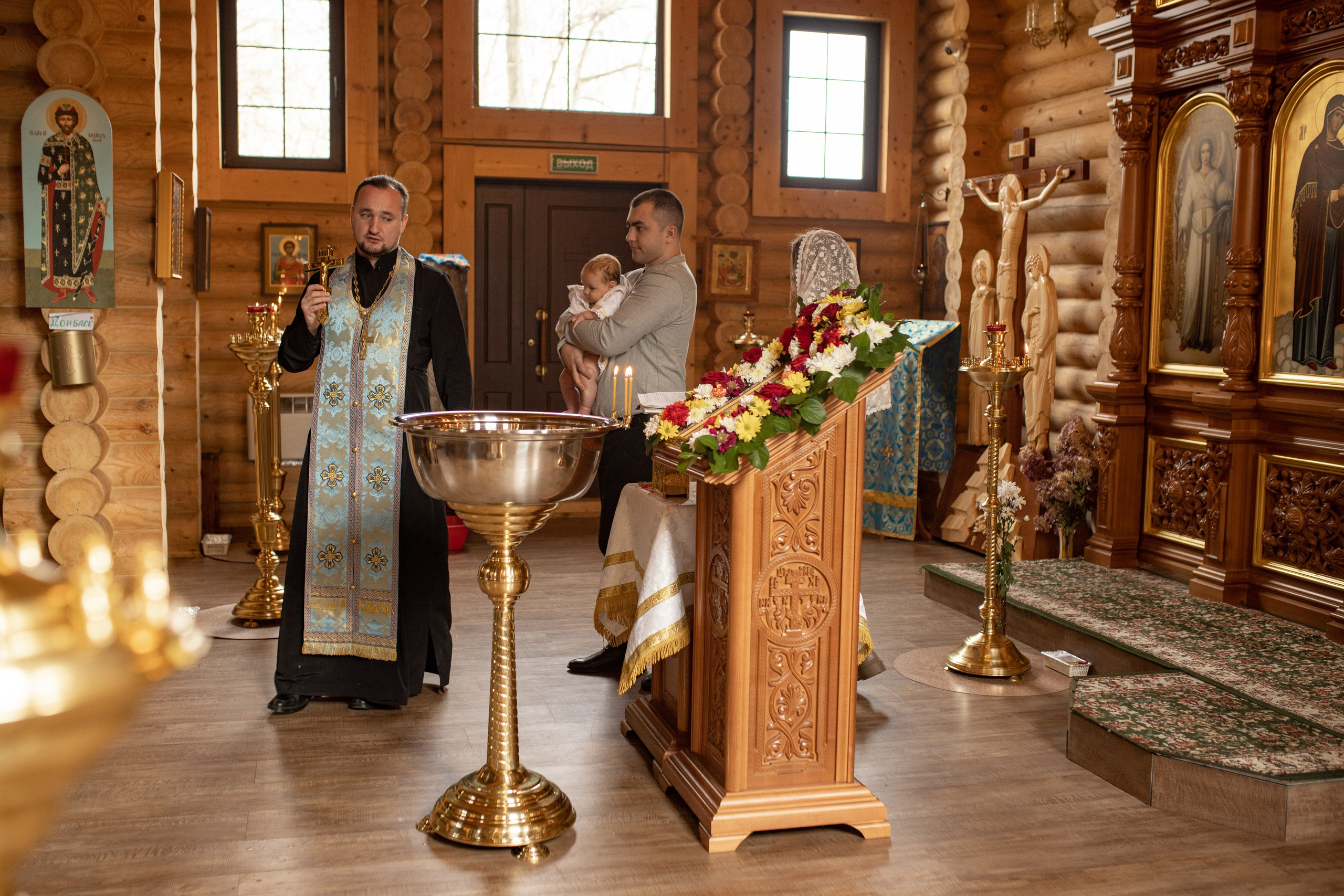 Таинство крещения Марка. Фотограф в Железнодорожном и Балашихе