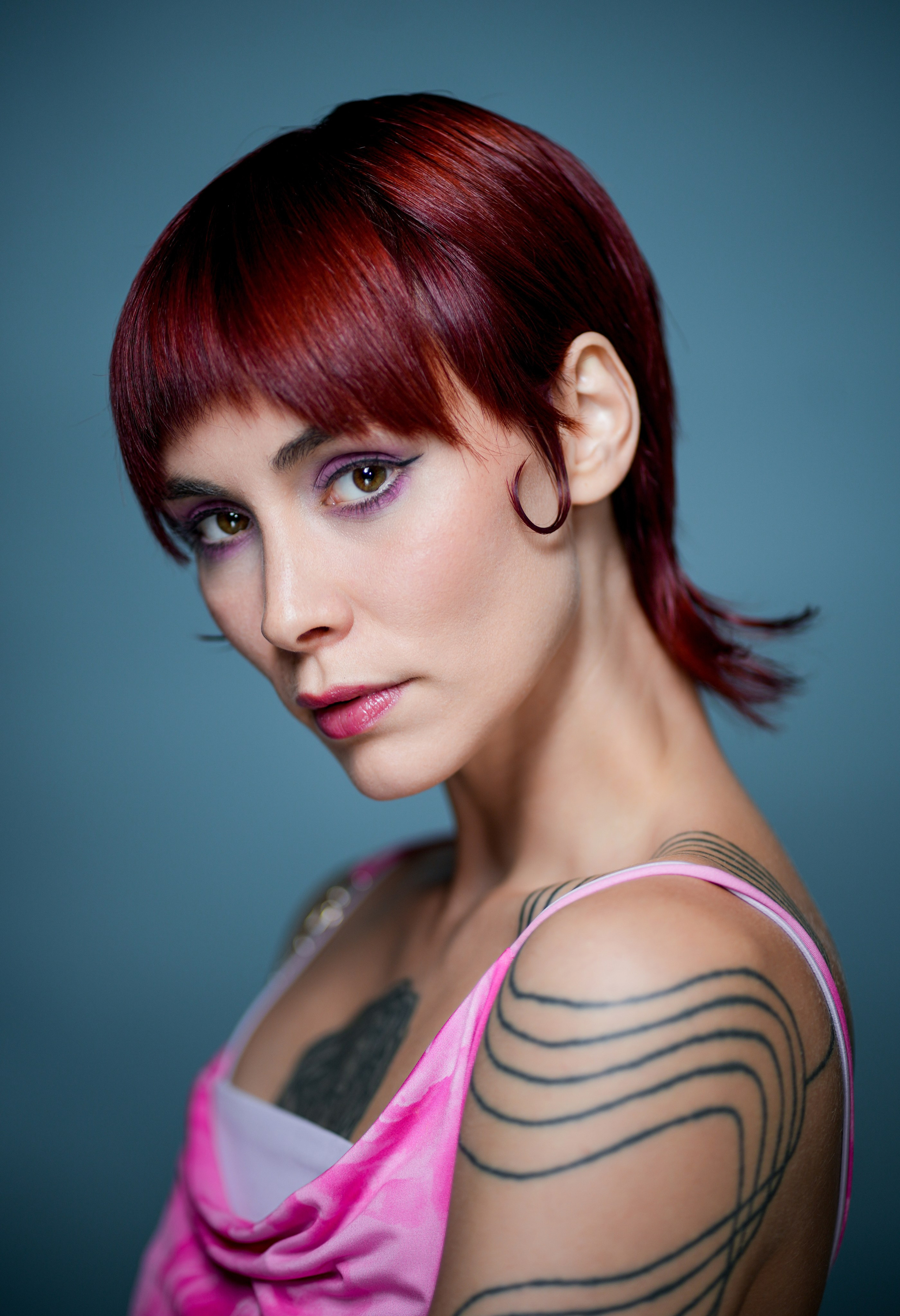 Актриса Любовь Коковина. Портретная съемка в Москве, студийный фотограф Игорь Фомин