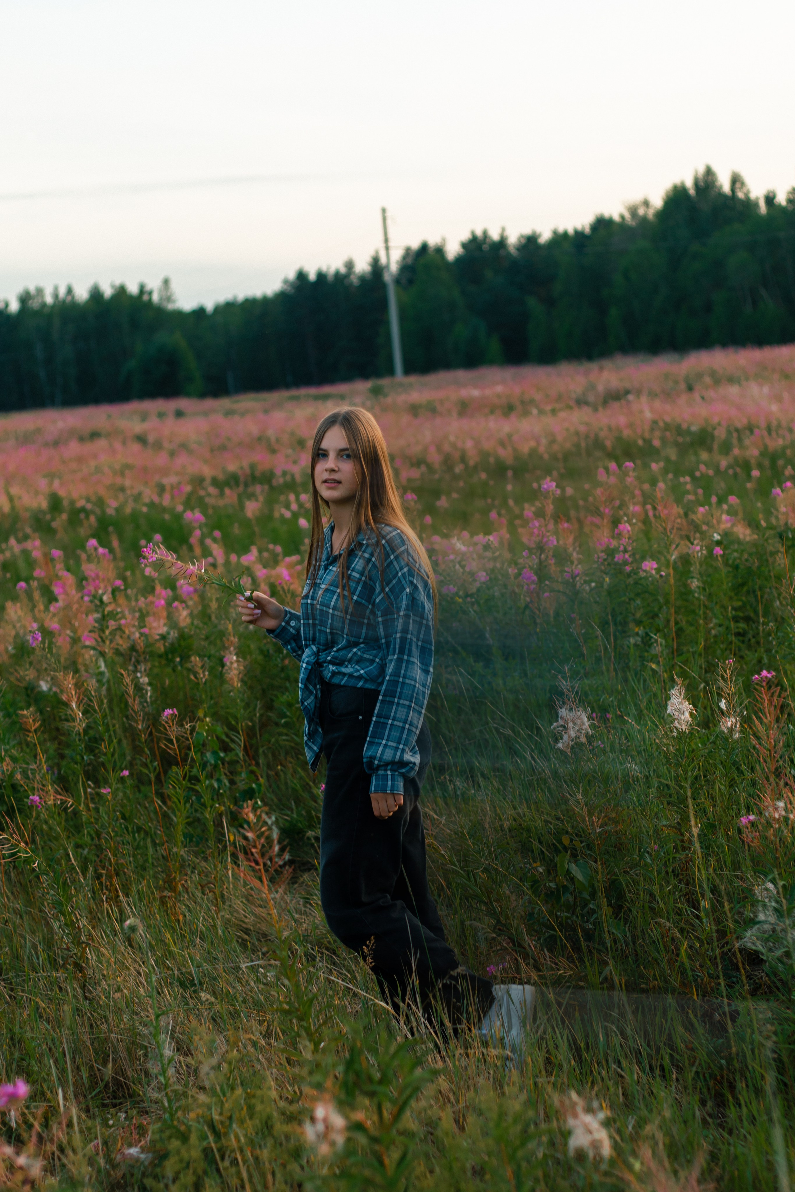 Портретная съёмка на природе в Ангарске. Фотограф Ангарск Александра Зарубина