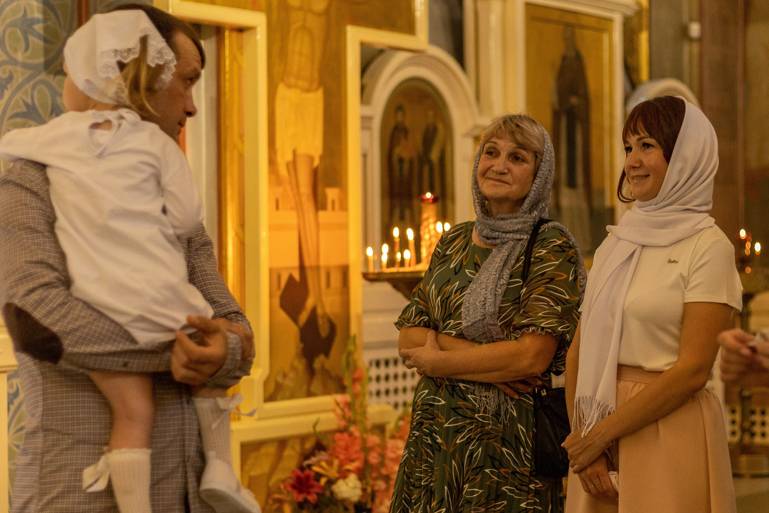 Съёмка Таинства Крещения в Ангарске. Фотограф Ангарск Александра Зарубина