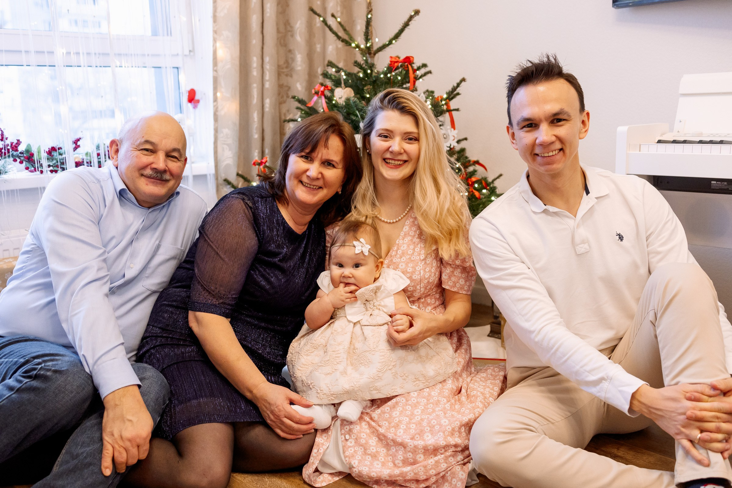 Новогодняя семейная история. Семейный Фотограф в Москве Евгения Симоненко