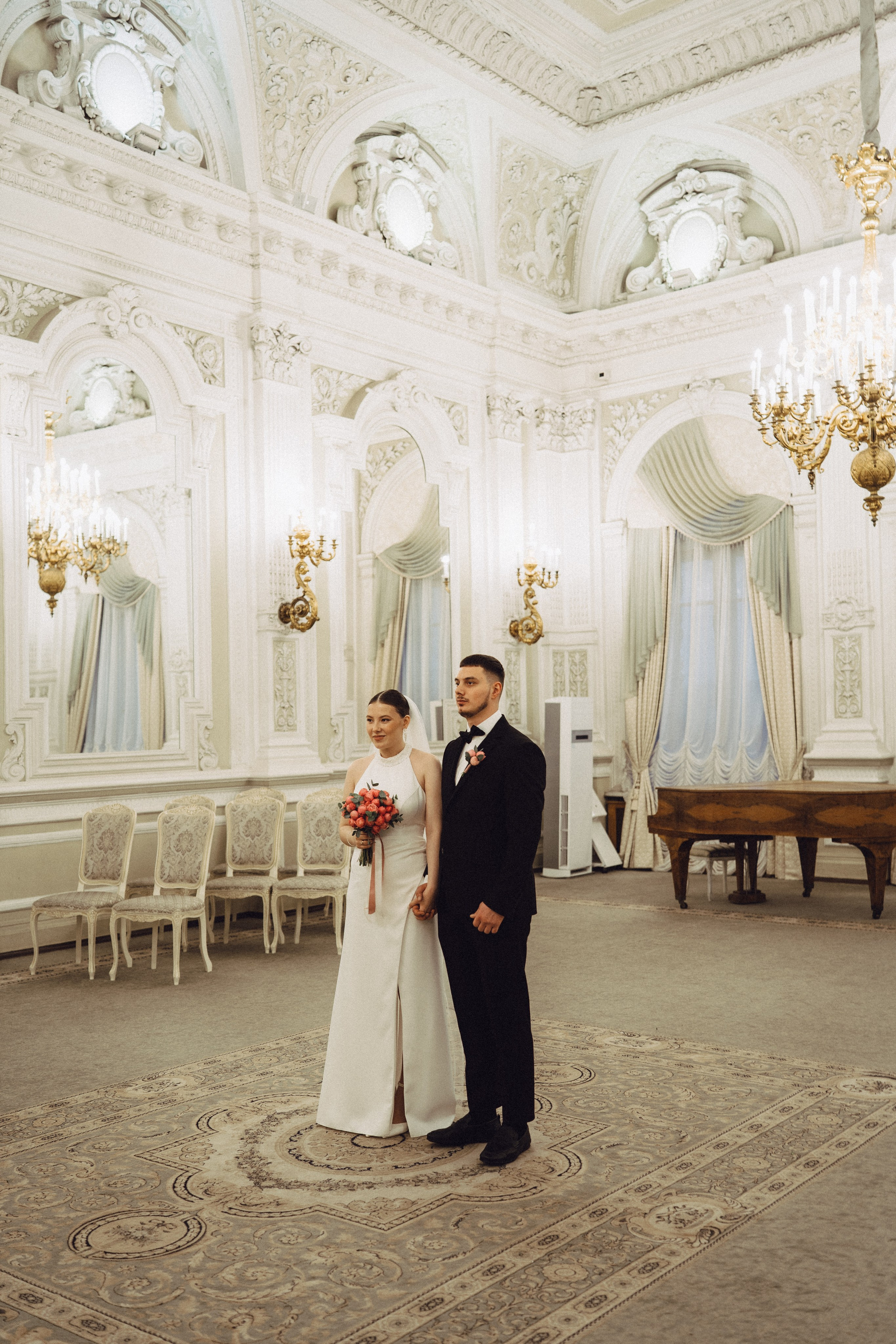 СВАДЕБНАЯ СЬЕМКА В ПЕВОМ ДВОРЦЕ БРАКОСОЧЕТАНИЯ. Профессиональный фотограф, Санкт-Петербург — Виктория Богомолова